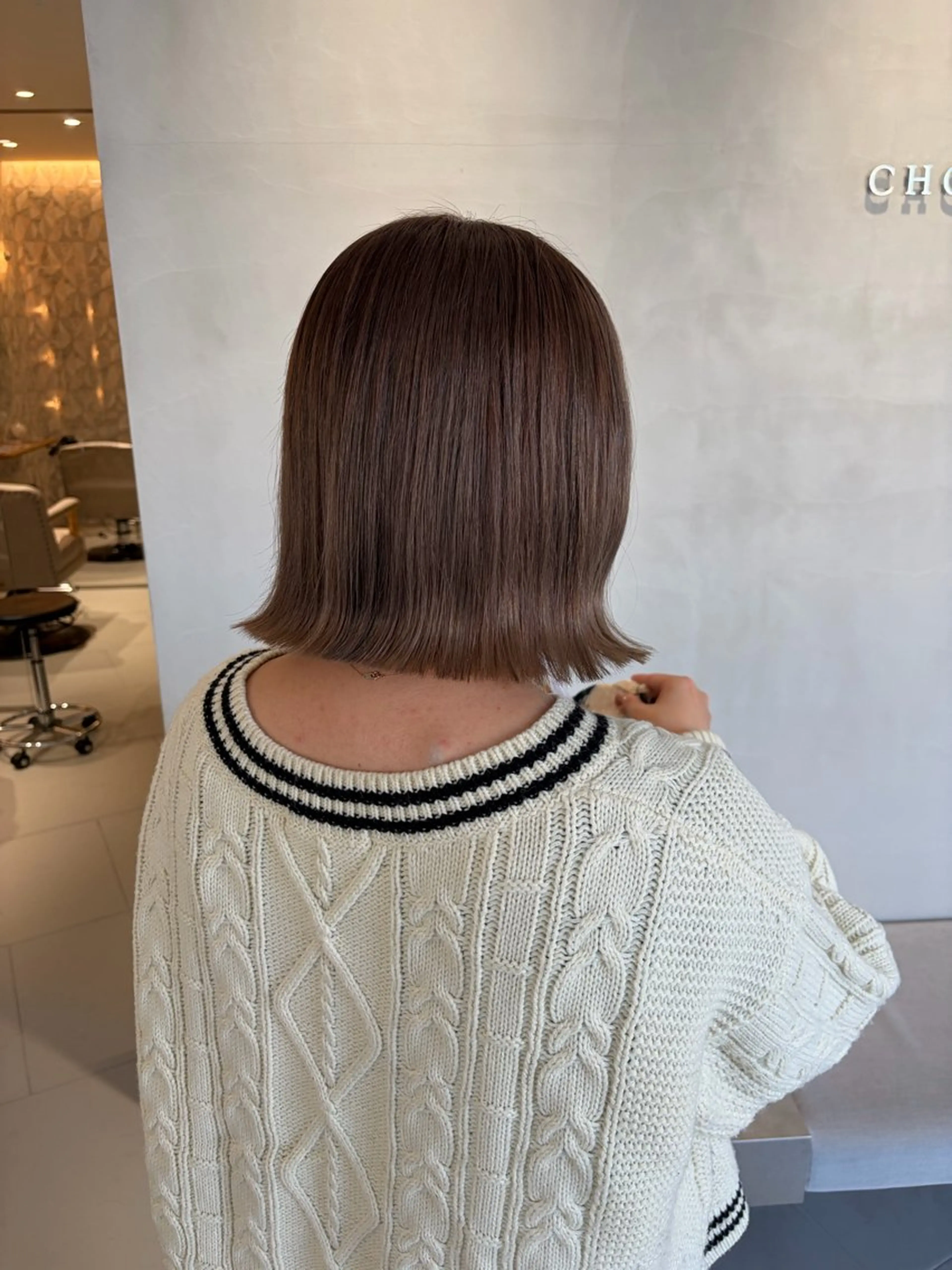 ミディアム カット ヘアカラー ✨🩵波多野 来実🩵✨のヘアスタイル