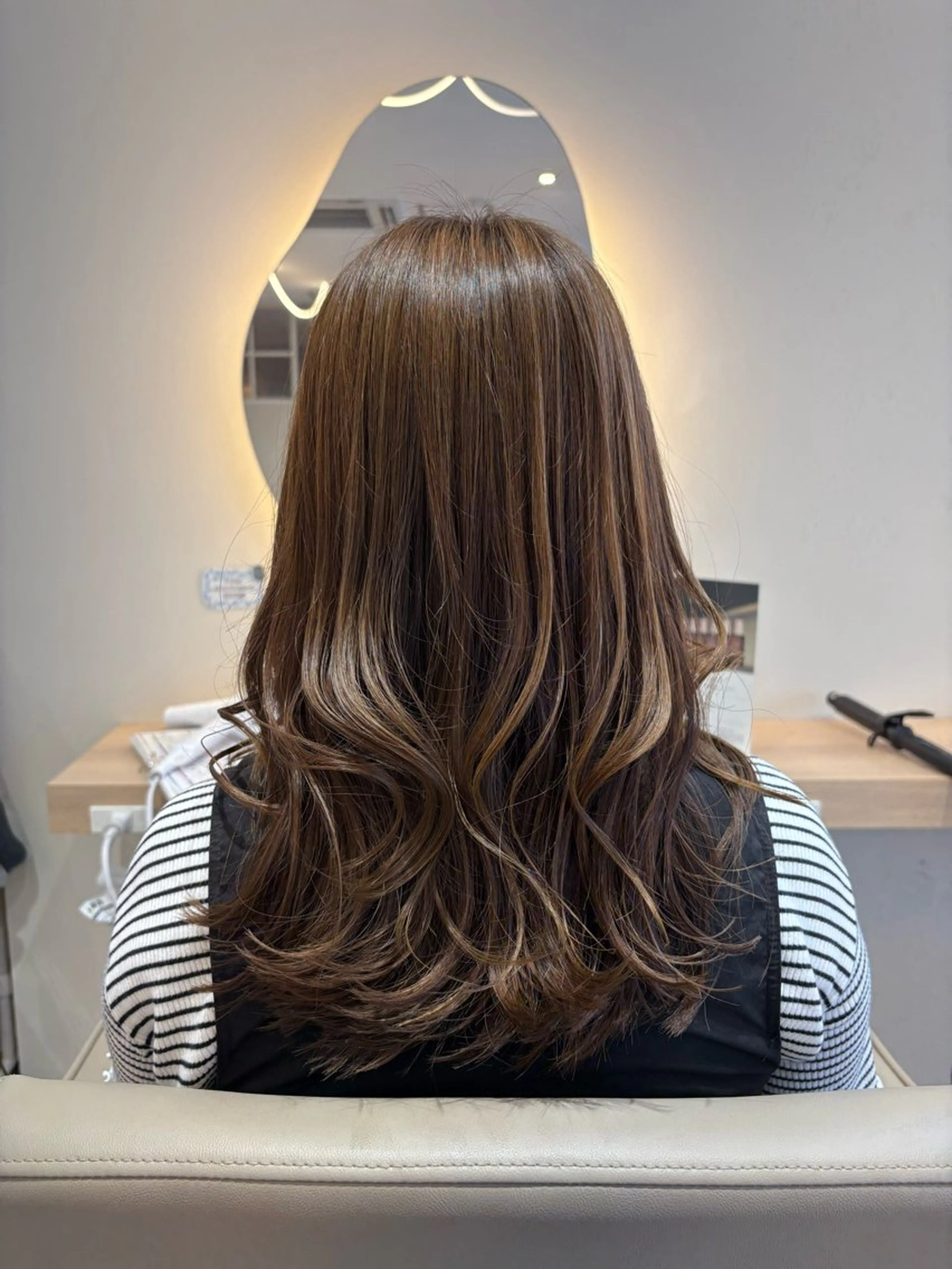 ロング カラー カット ヘアカラー レイヤー/透明感/髪 質改善/メンズ/佐藤のヘアスタイル