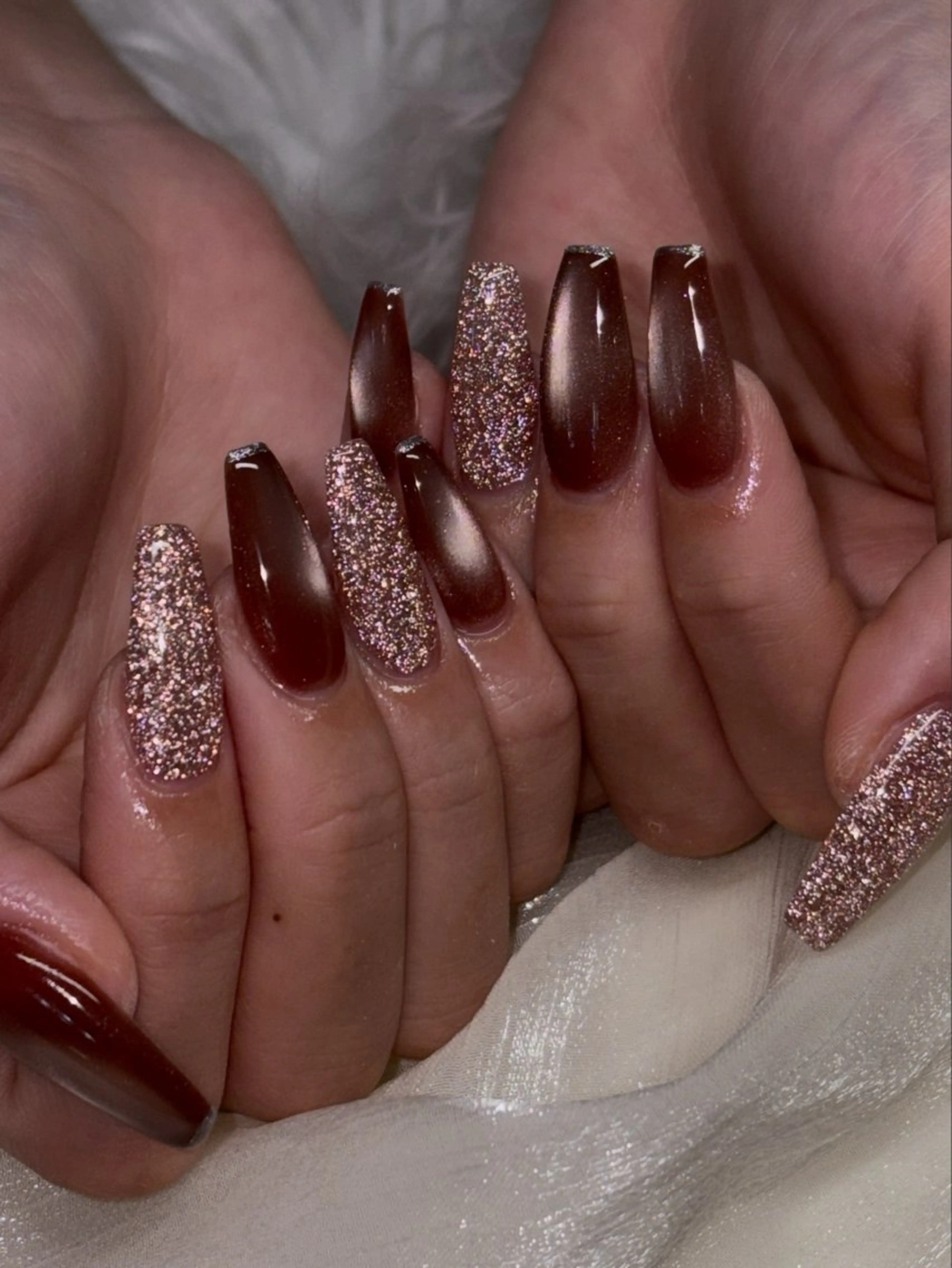 ネイル マグネットネイル ハンドネイル yu zuのネイルデザイン