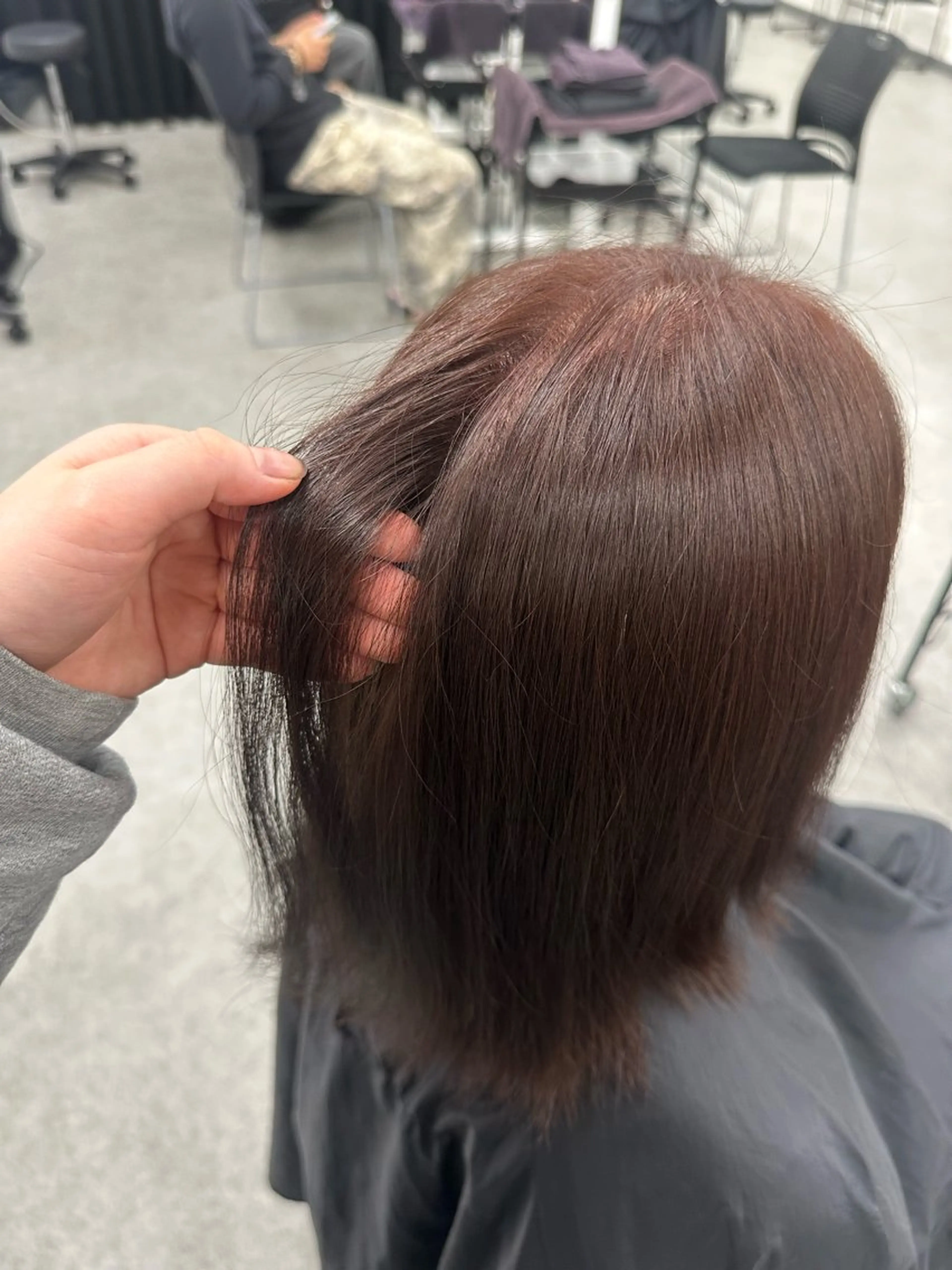 カラー ヘアカラー トリートメント 透明感ベージュ 🎀Anju/渋谷のヘアスタイル