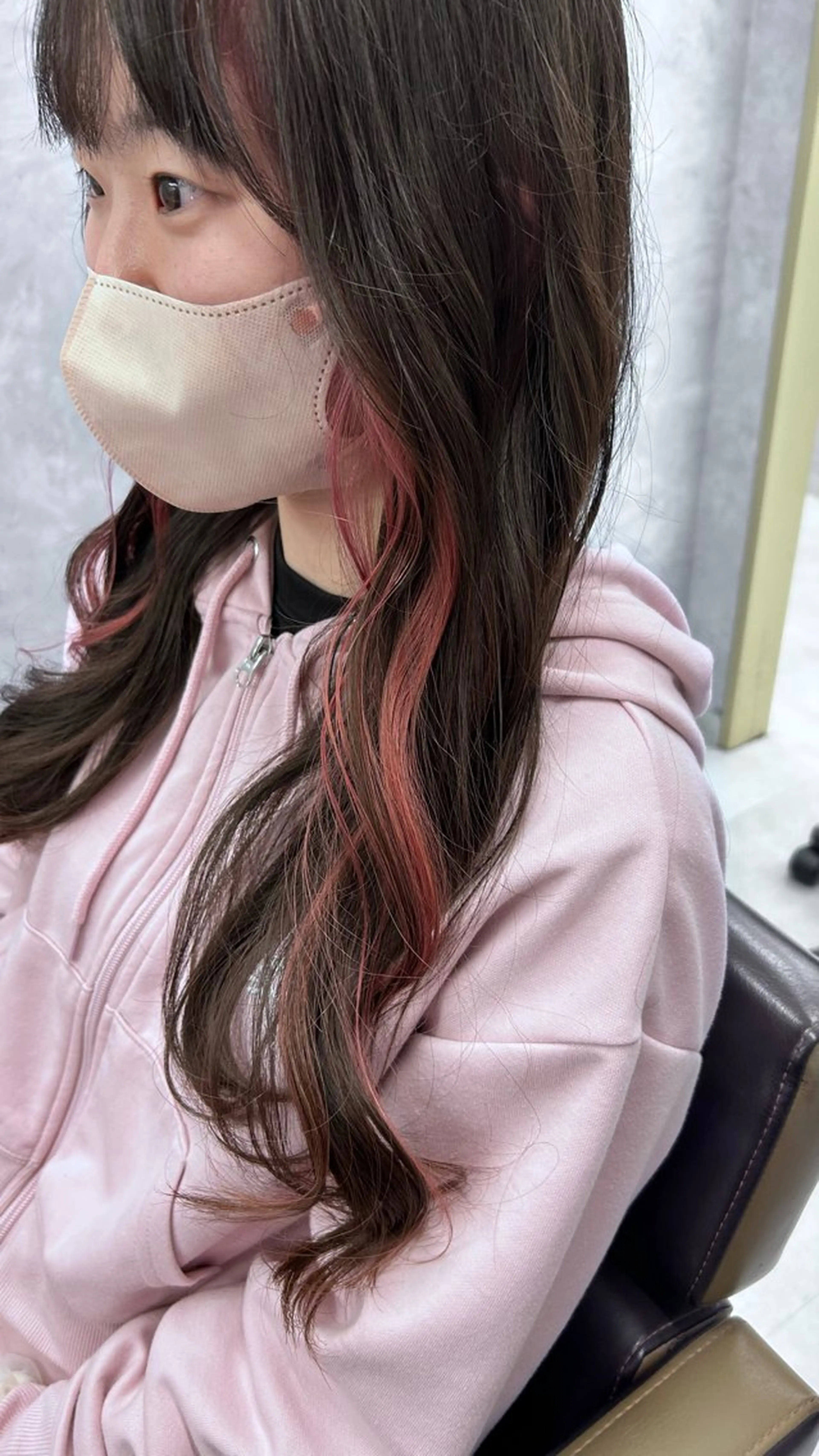 ロング カット ヘアカラー トリートメント NUMBER天王寺 ほたる⭐️のヘアスタイル