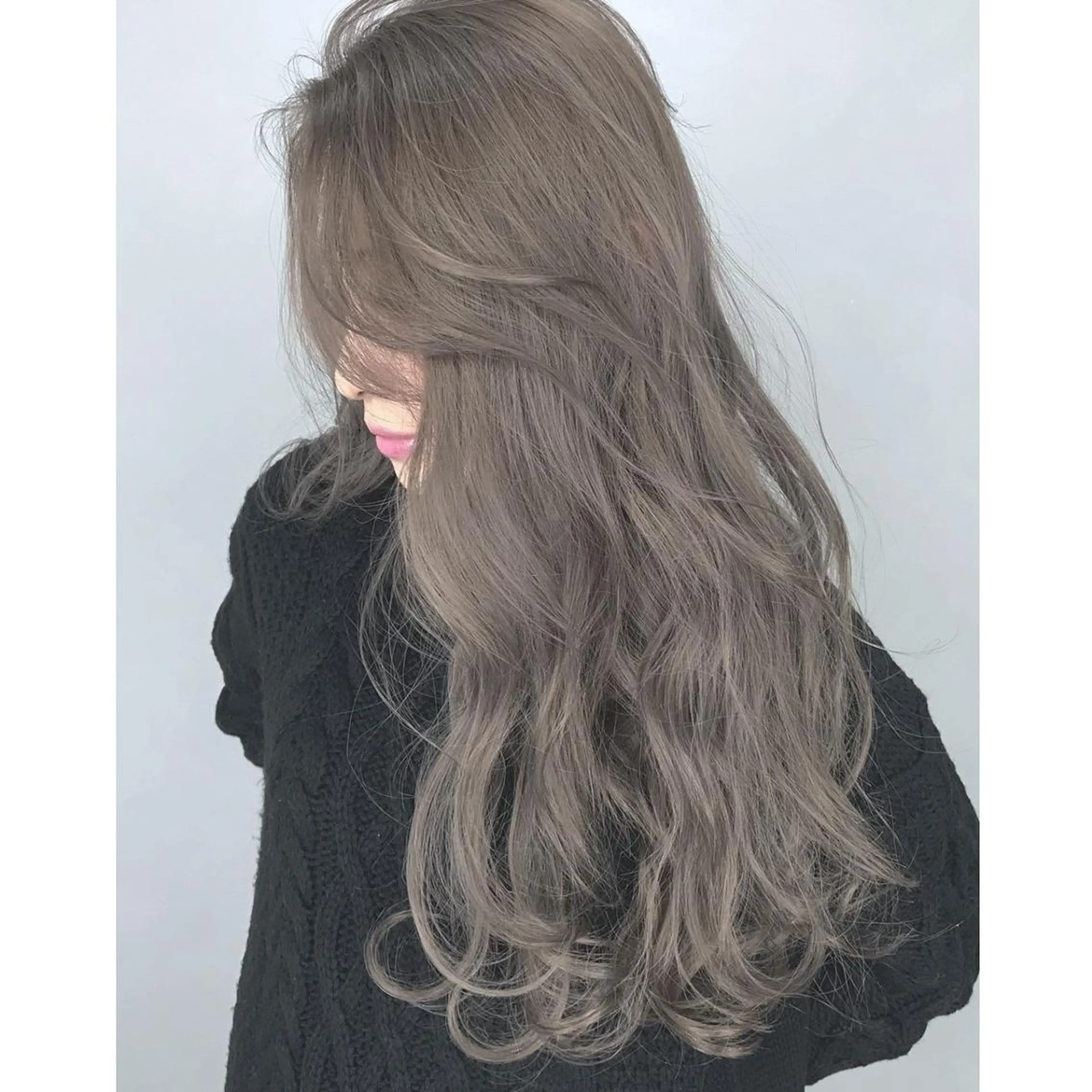 ロング パーマ ヘアアレンジ カラー ITbyALBUM 浦和店のヘアスタイル