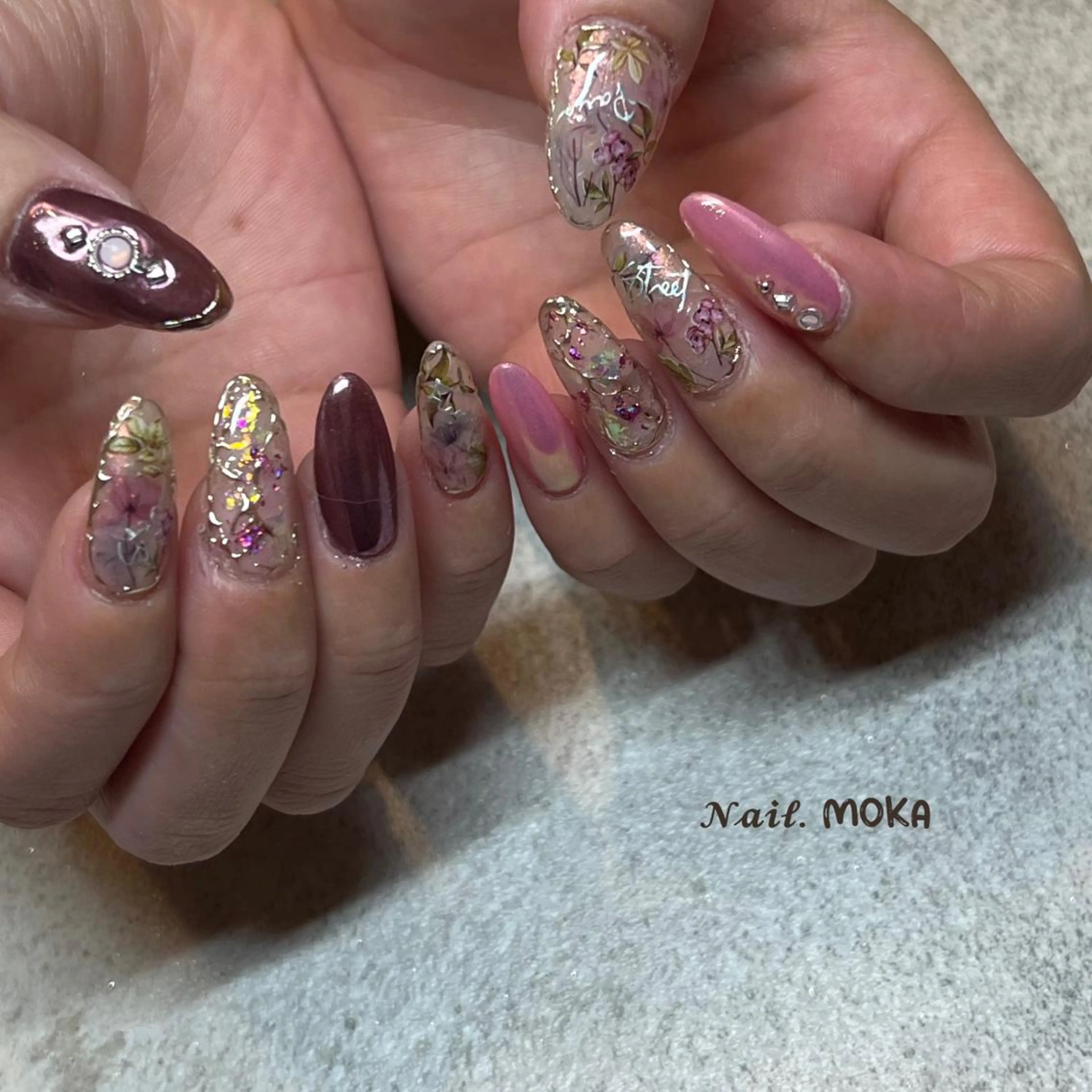 ネイル nail. MOKAのネイルデザイン
