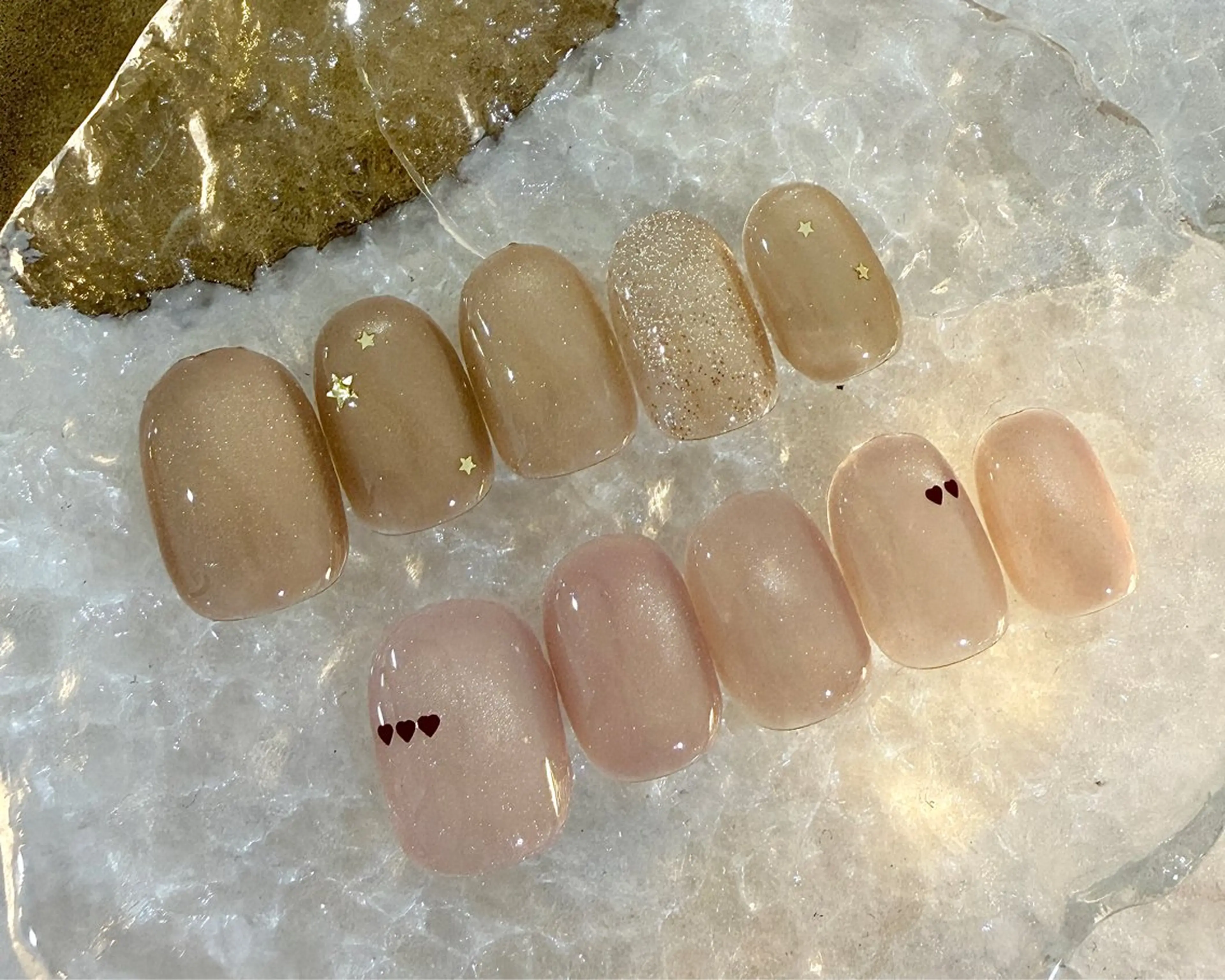 ネイル ハンドネイル 新宿ニュアンスネイル makotoのネイルデザイン