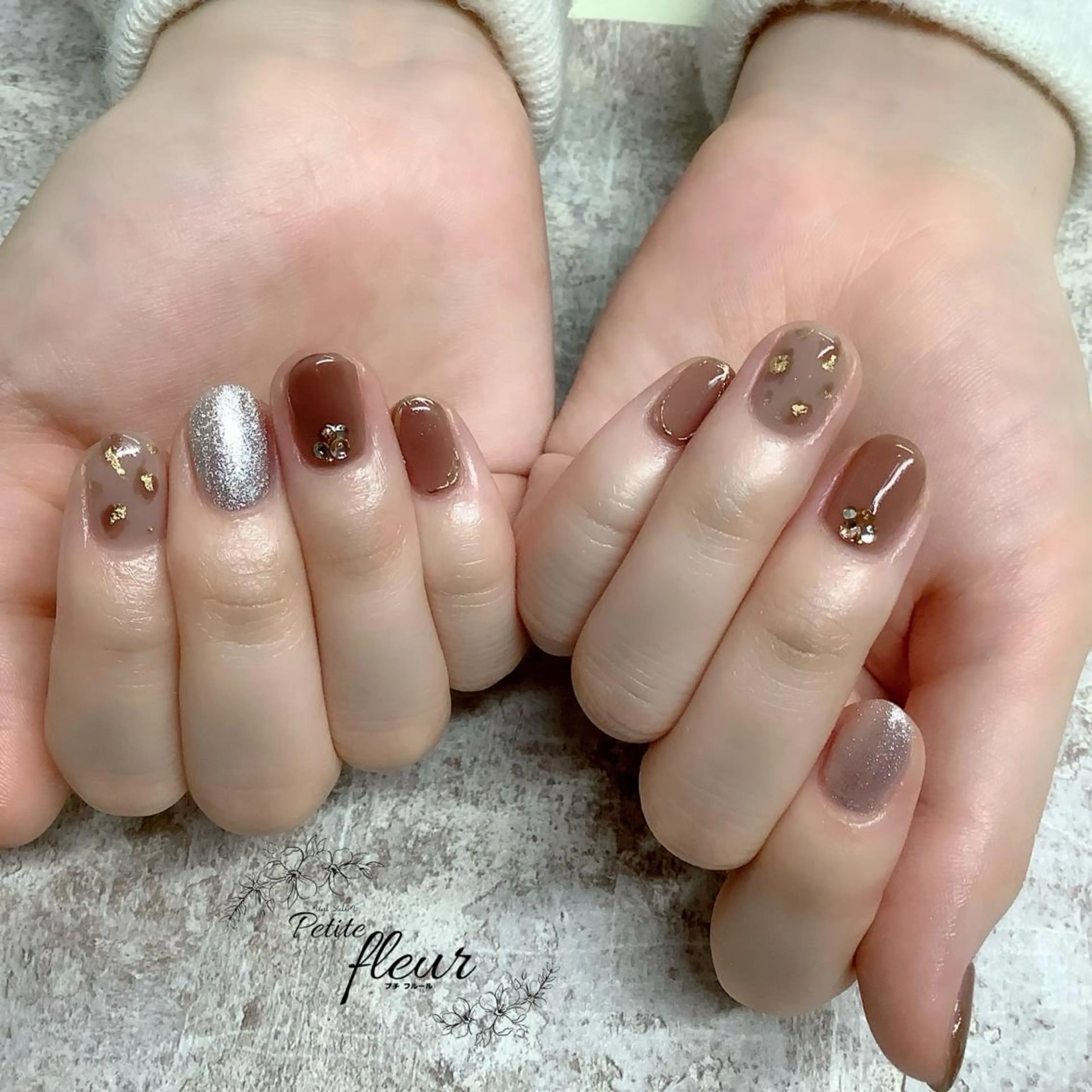 ネイル ❁⃘*。Petite fleur❁⃘*りさのネイルデザイン