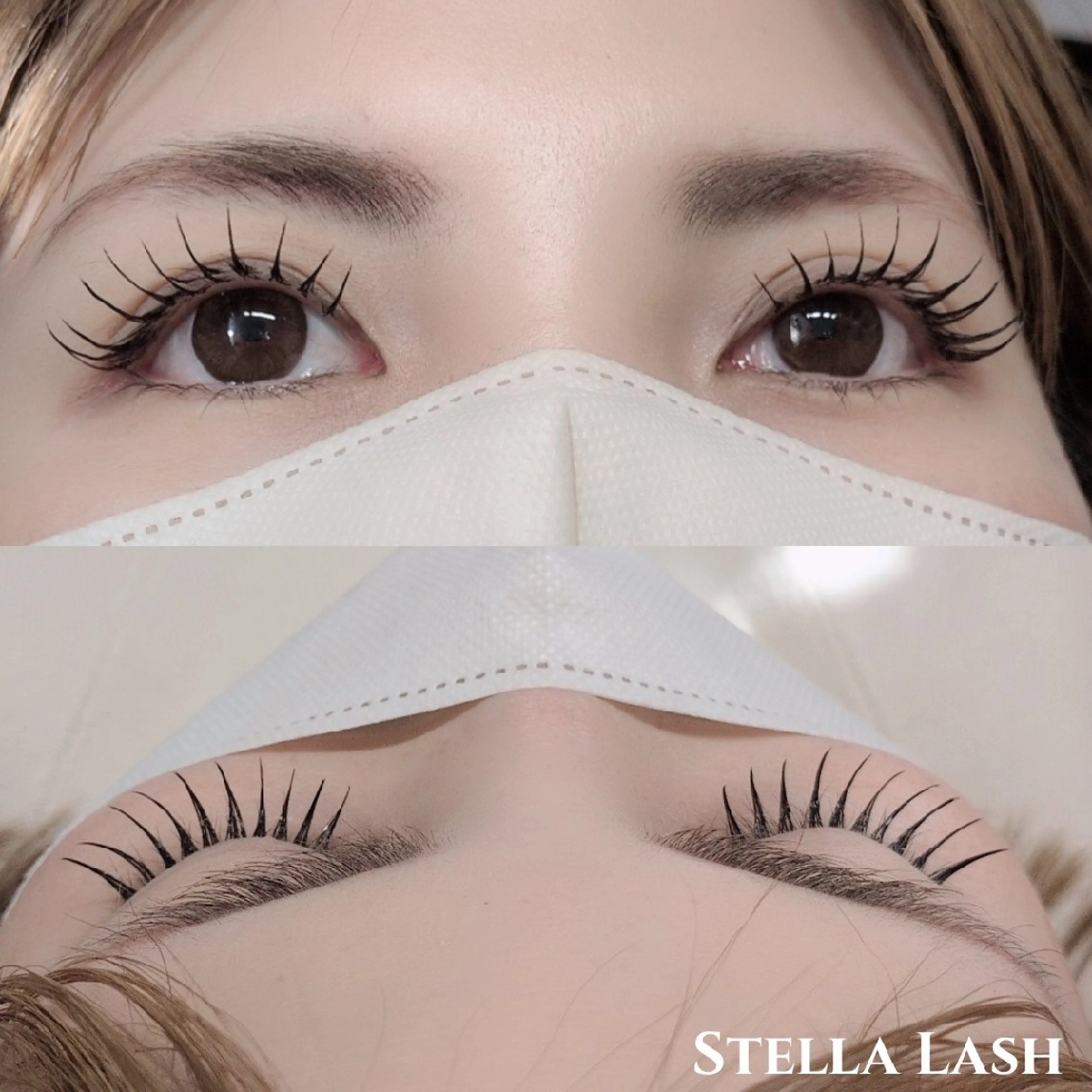 マツエク・マツパ 束感まつ毛 Cカール マツエク Stella  Lashのマツエク・マツパデザイン