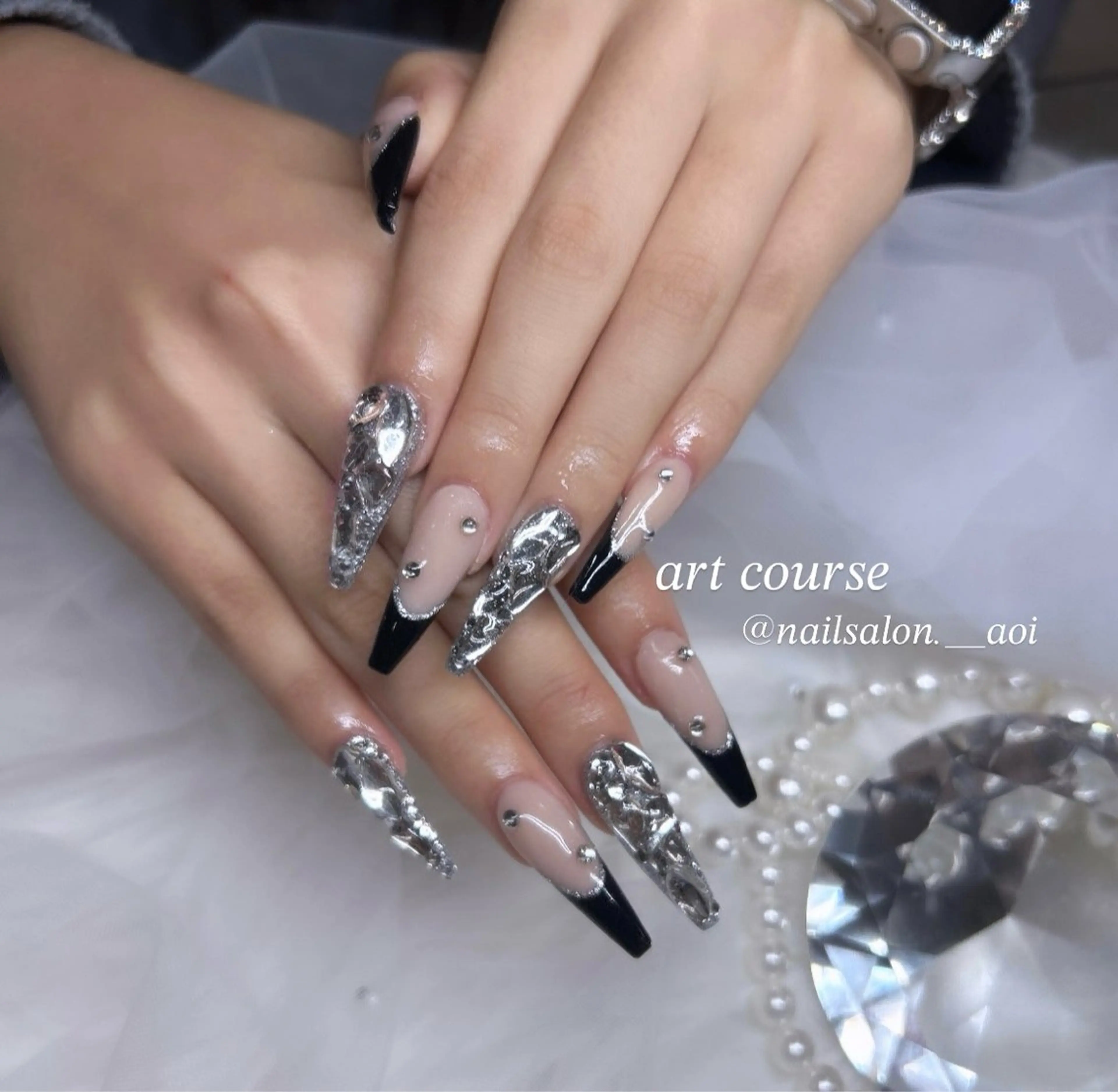 ネイル 栗原 蒼生のネイルデザイン