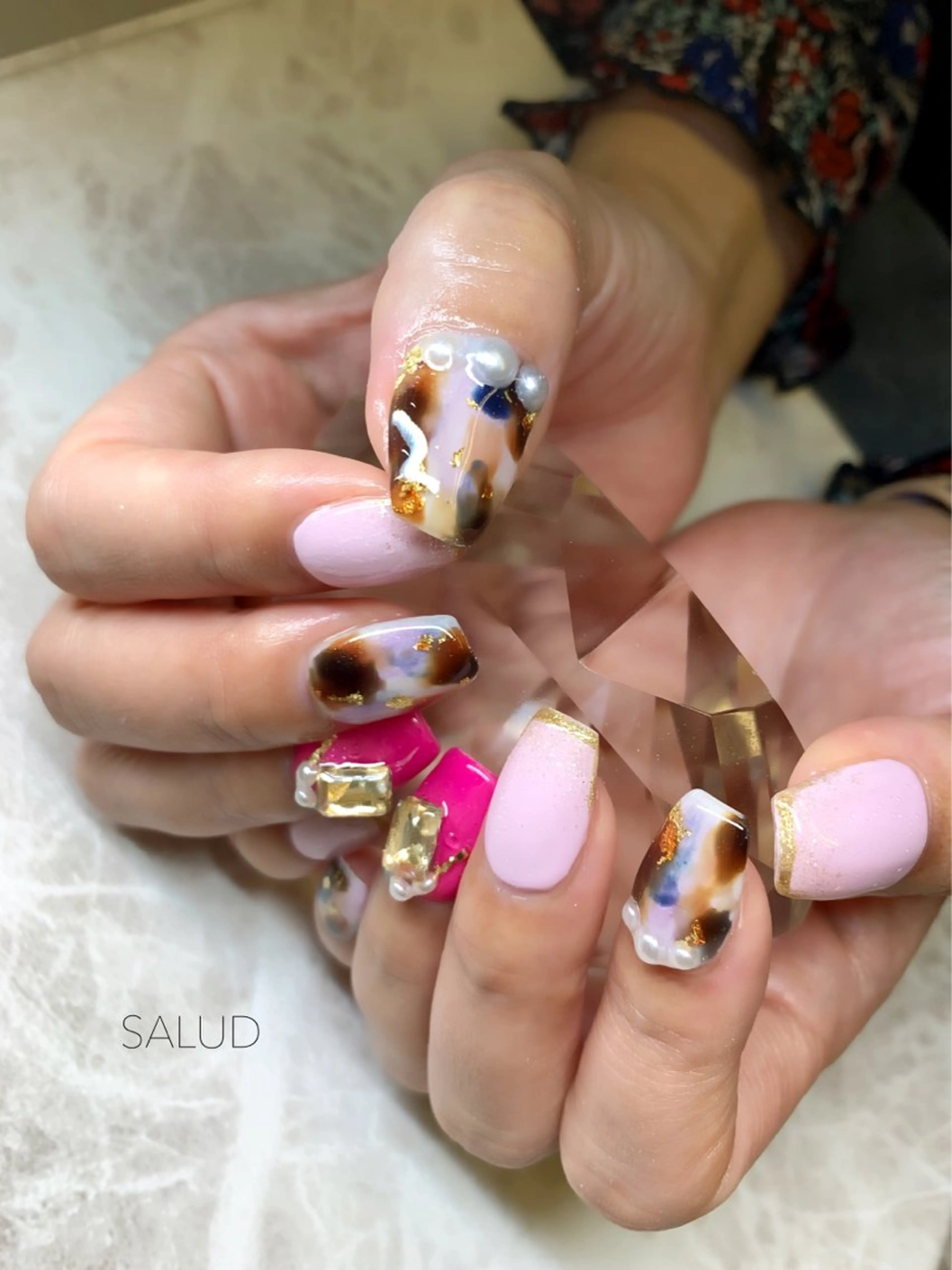 ネイル ハンドネイル Nail Salon SALUDのネイルデザイン