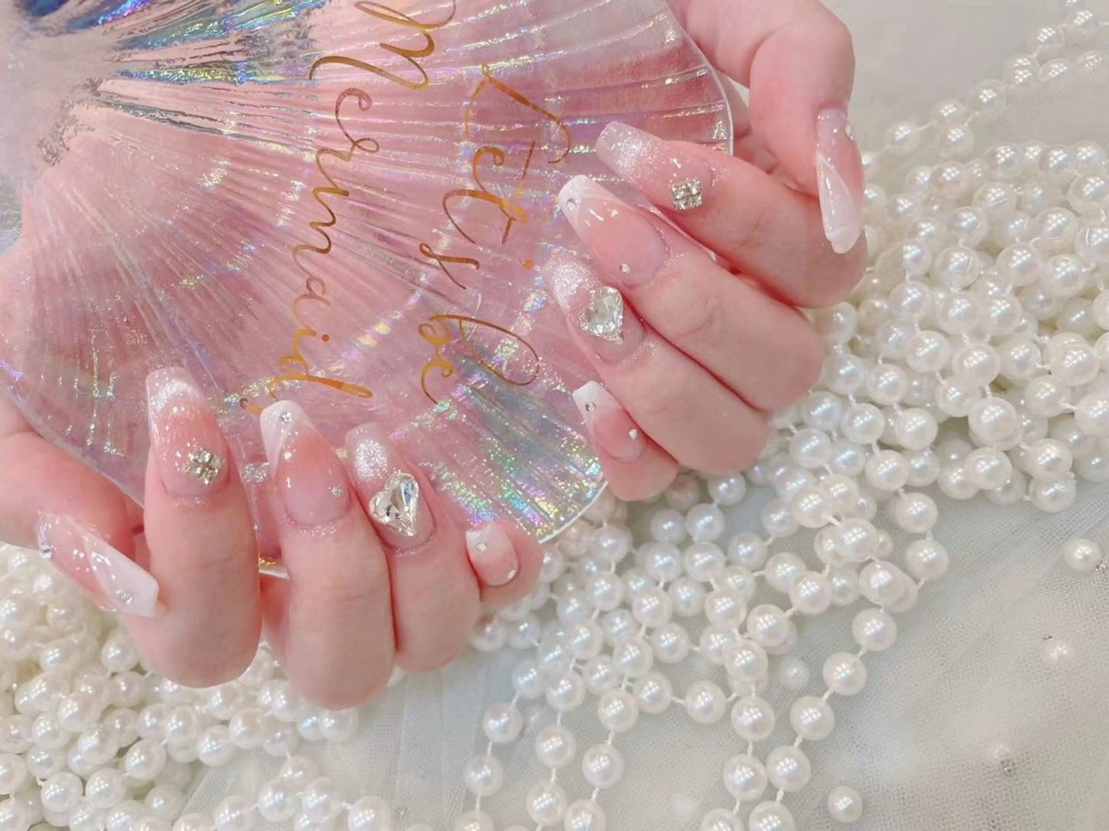 ネイル アートネイル フラワーネイル フットネイル ジェルネイル キラキラネイル babarla Nailのネイルデザイン