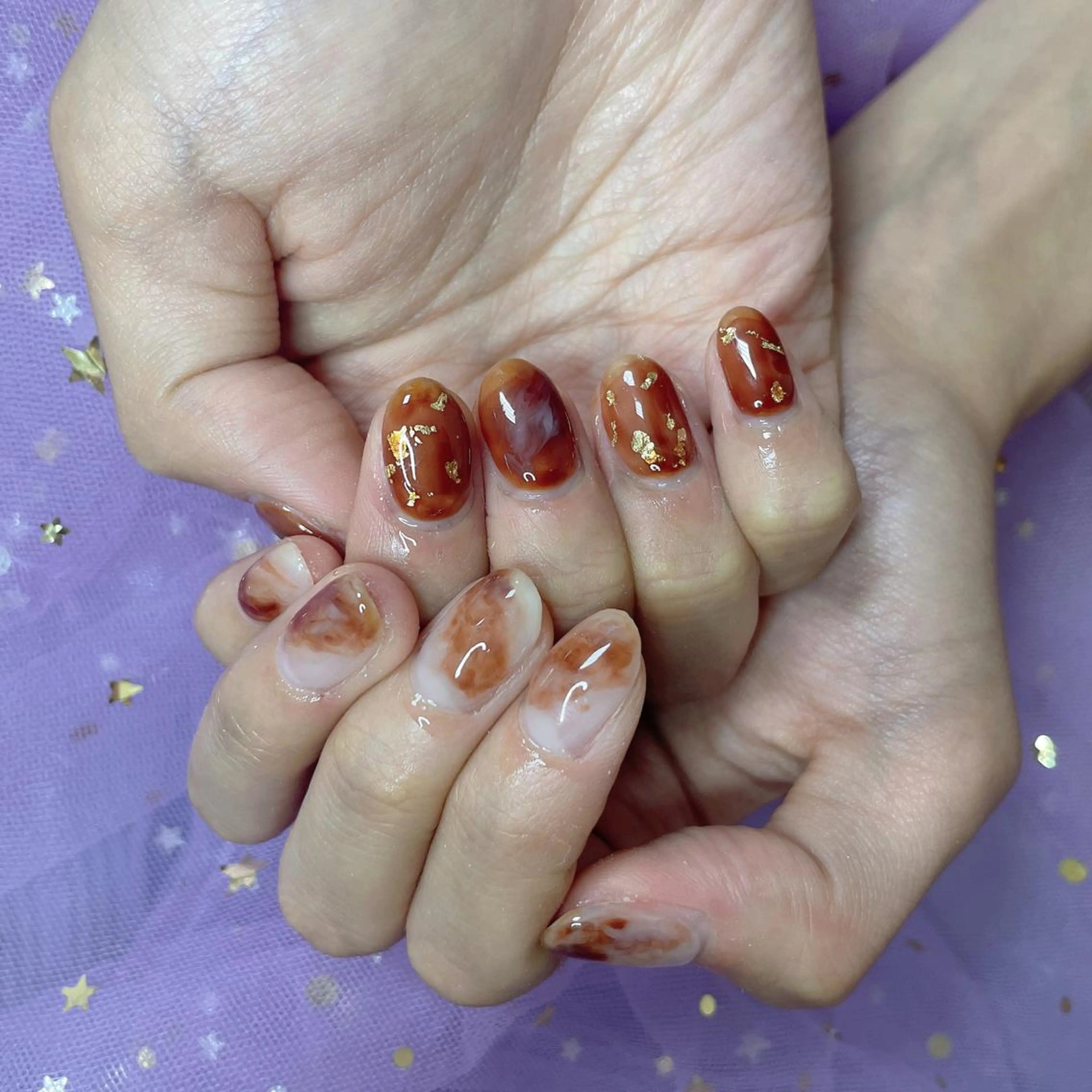 ネイル 持ち込み 畠山 ゆいのネイルデザイン