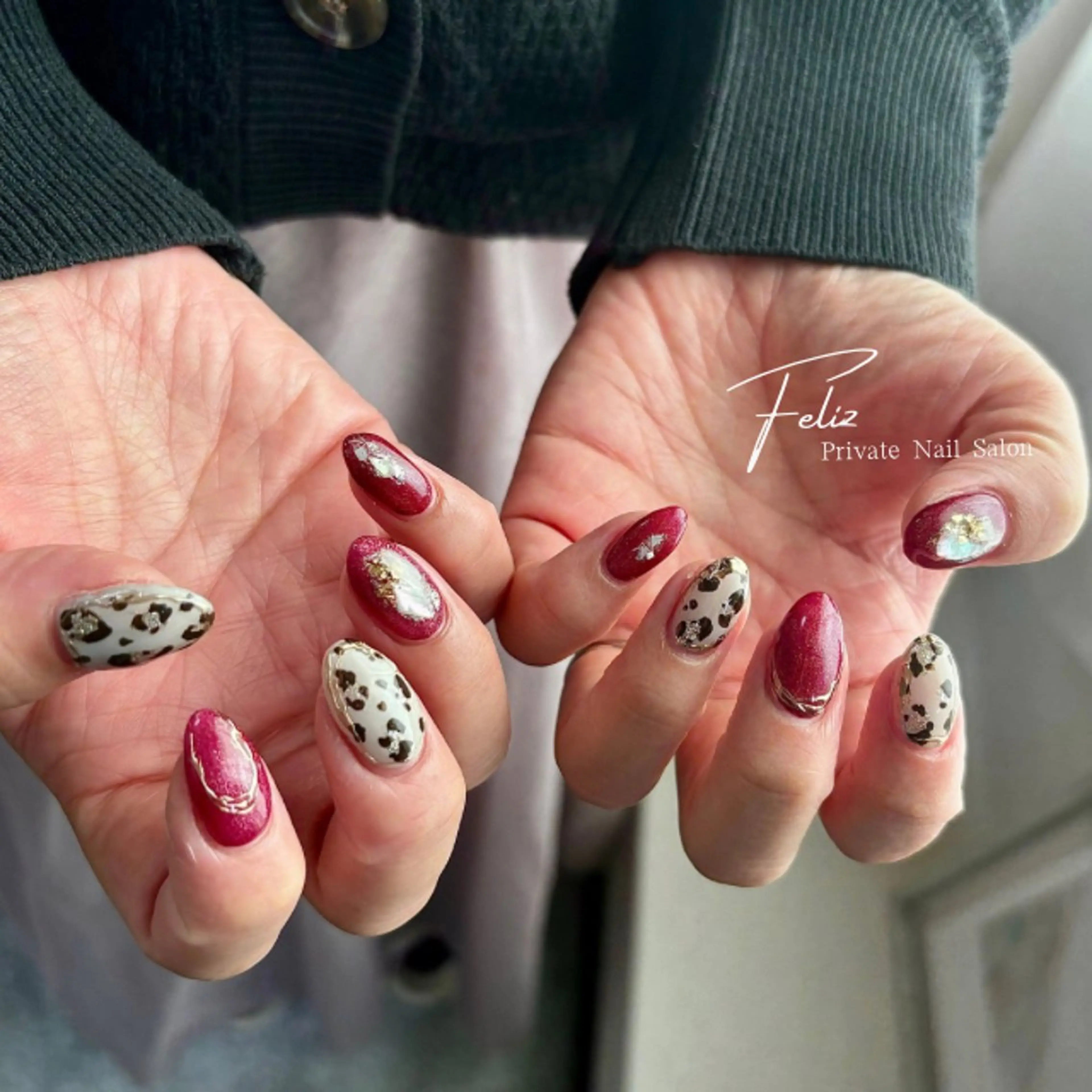 ネイル ハンドネイル ハンドケア Feliz 楽しいネイルサロンのネイルデザイン