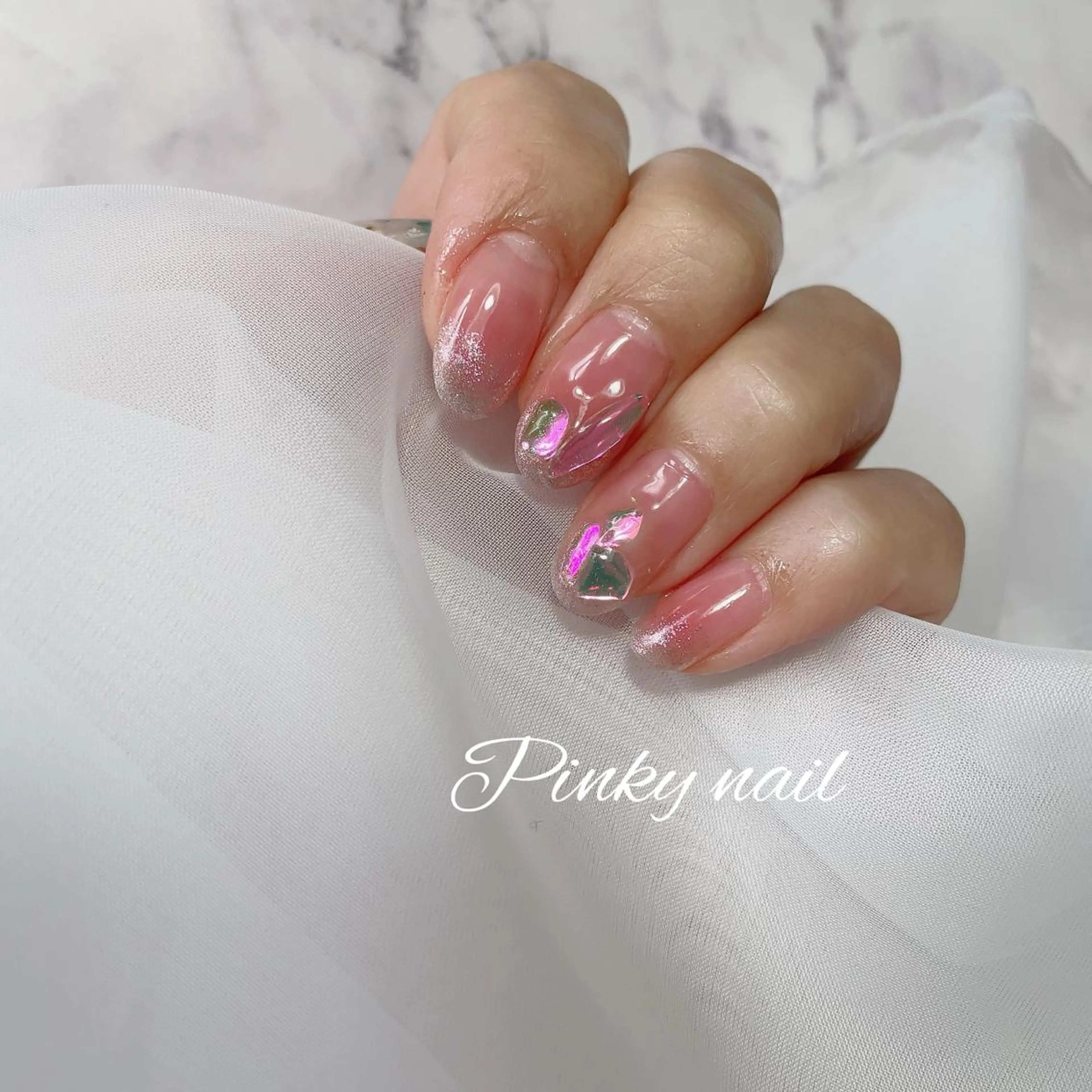 ネイル ワンホンネイル 高野 祐紀のネイルデザイン