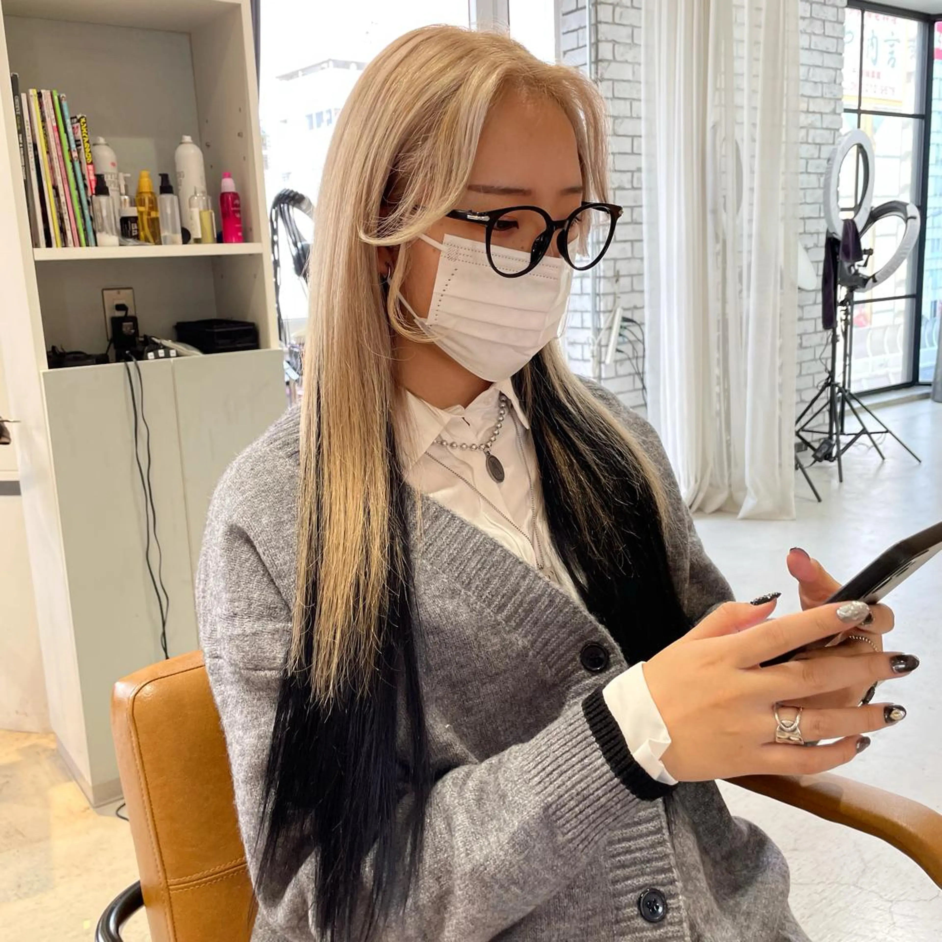 シールエクステオフ🧴シャンプーブロー付きの写真