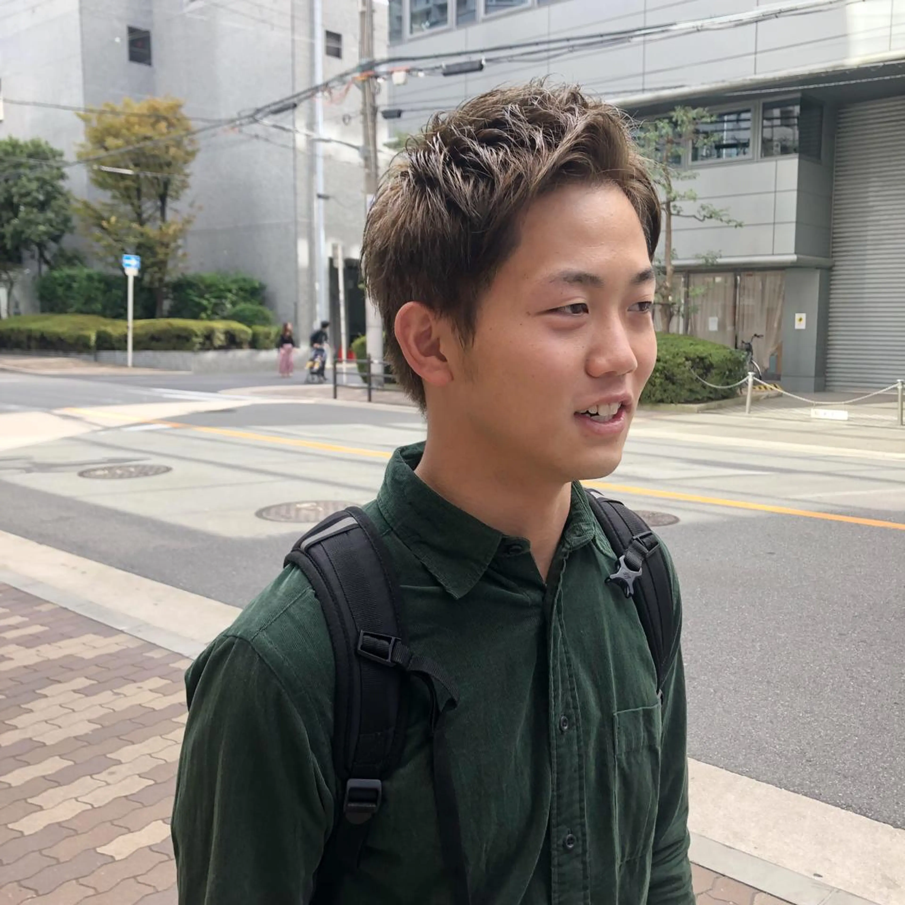 メンズ メンズ特化美容師 ハスイルイのヘアスタイル