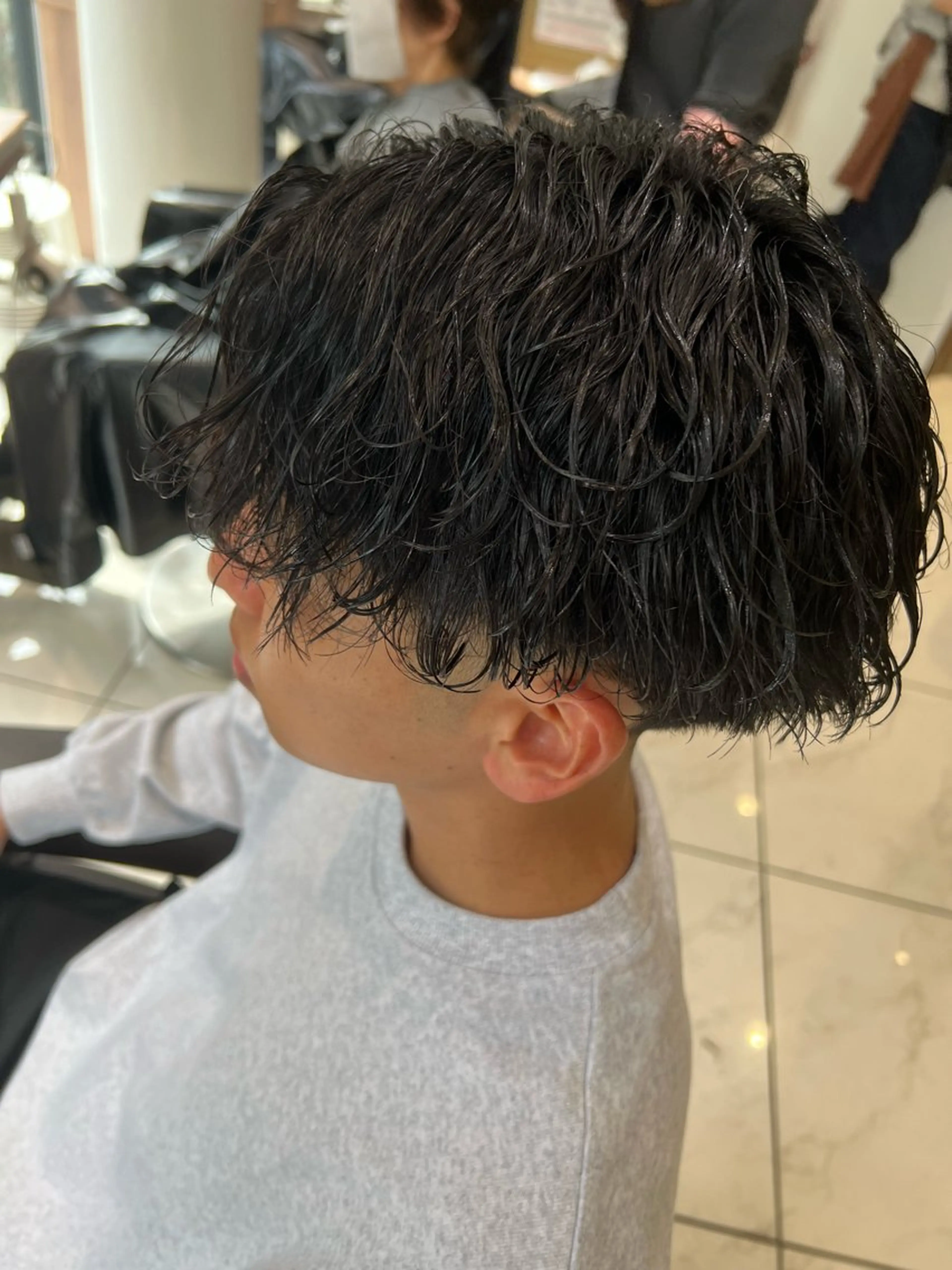 ショート カット パーマ 🖤Ash川越店🖤 井上 諒哉のヘアスタイル