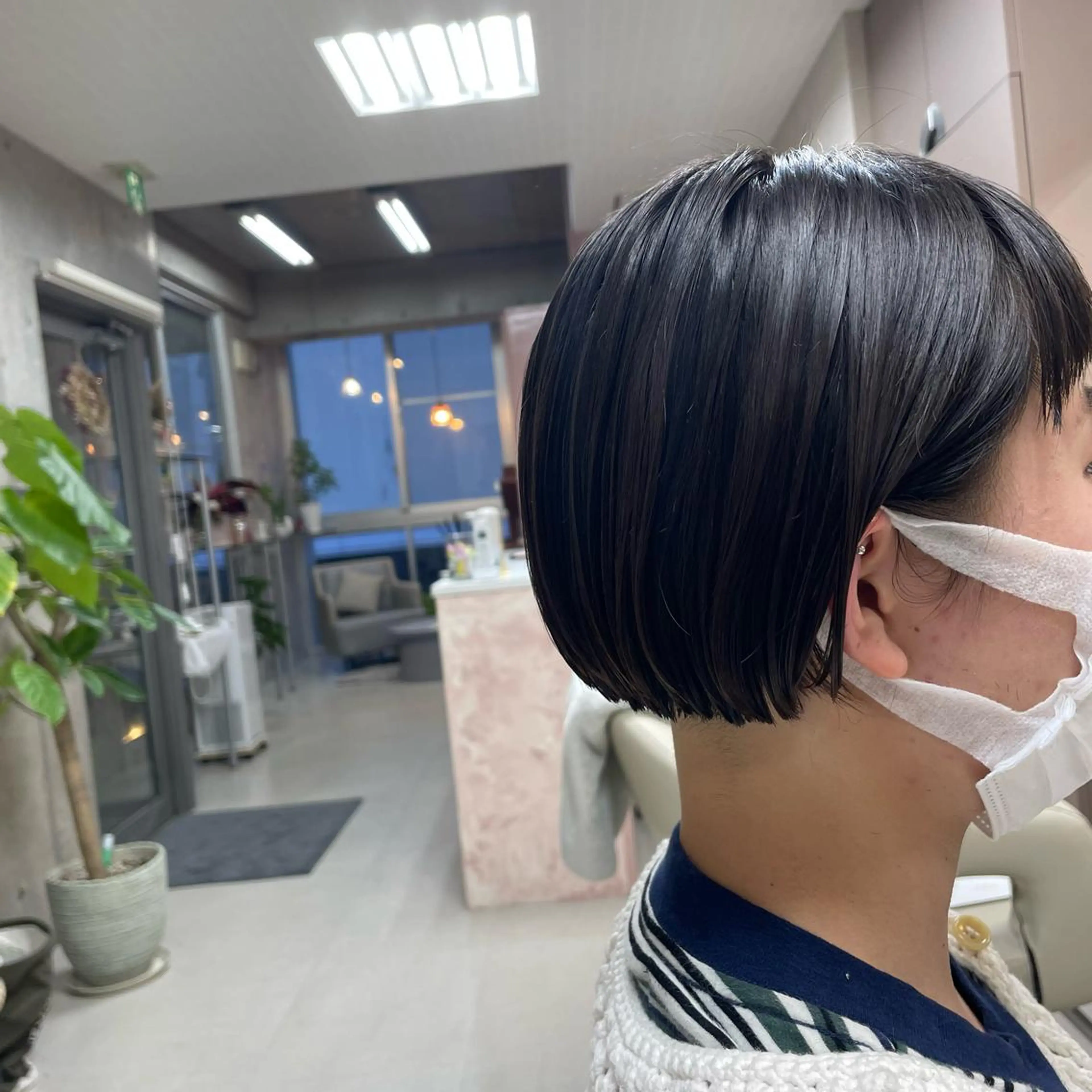 ショート カット ヘッドスパ 坂本 沙也加のヘアスタイル