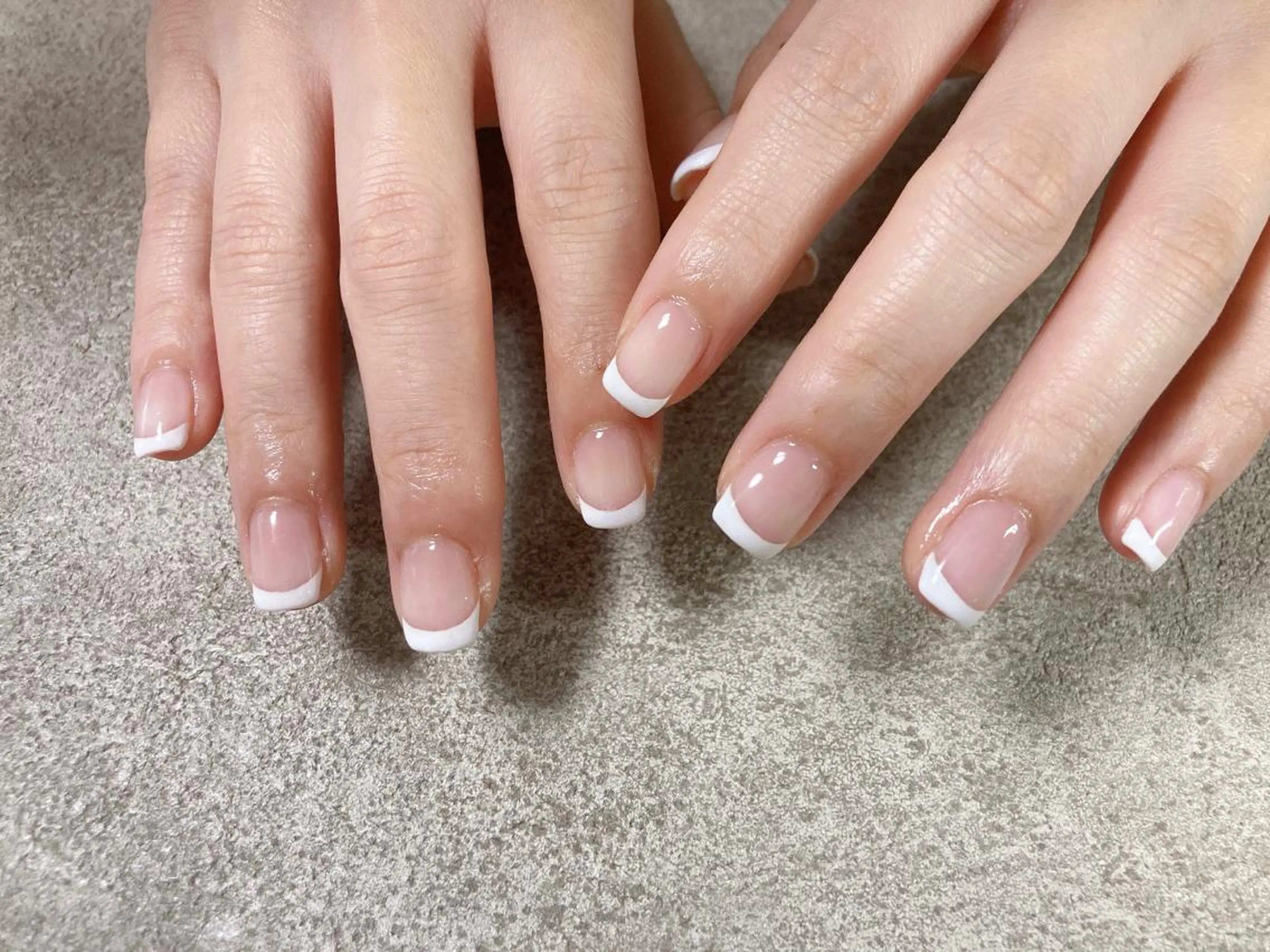 ネイル フレンチネイル kikinail 溝の口のネイルデザイン