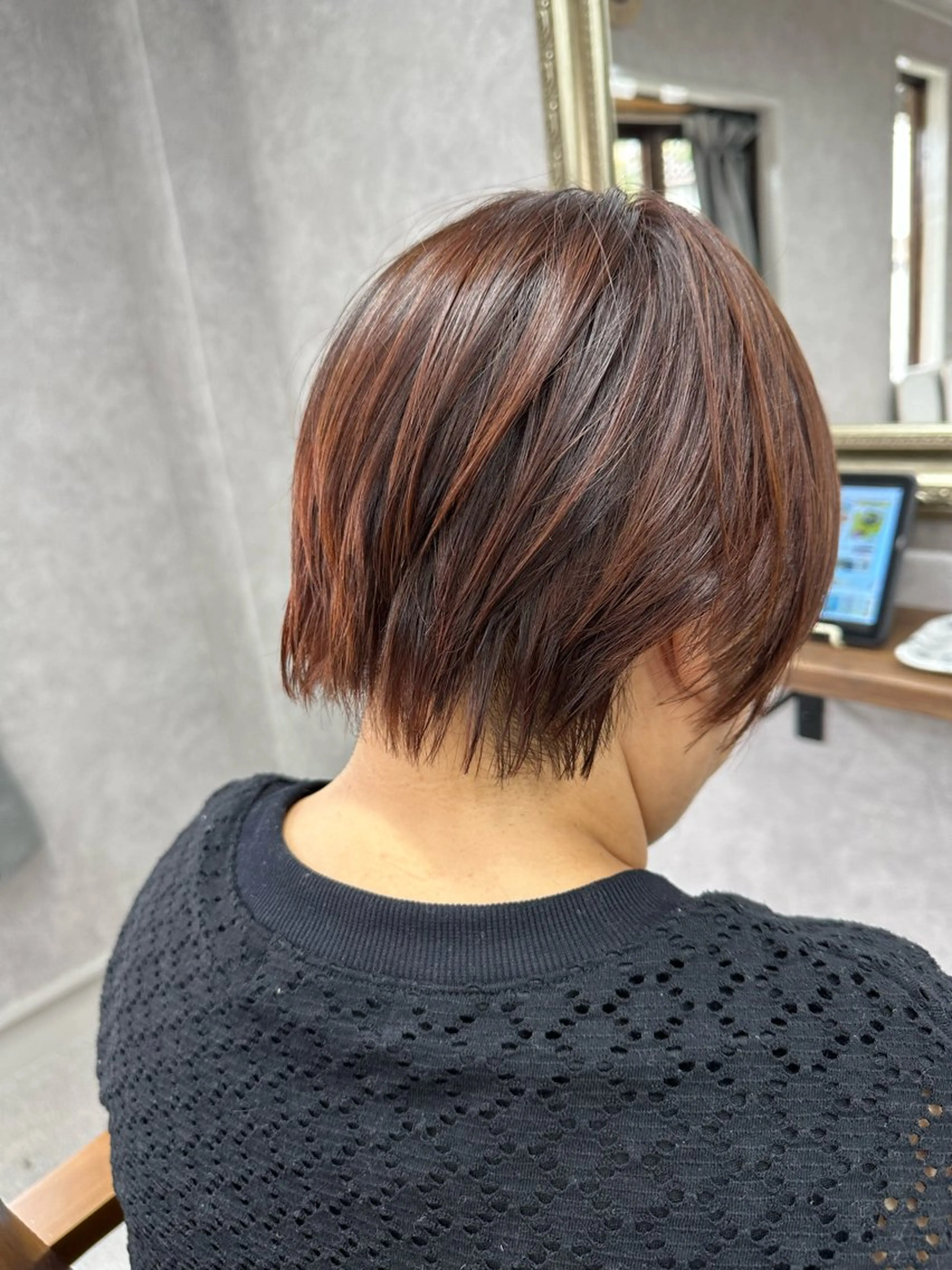 ショート カット ヘアカラー トリートメント Lien 深井店のヘアスタイル