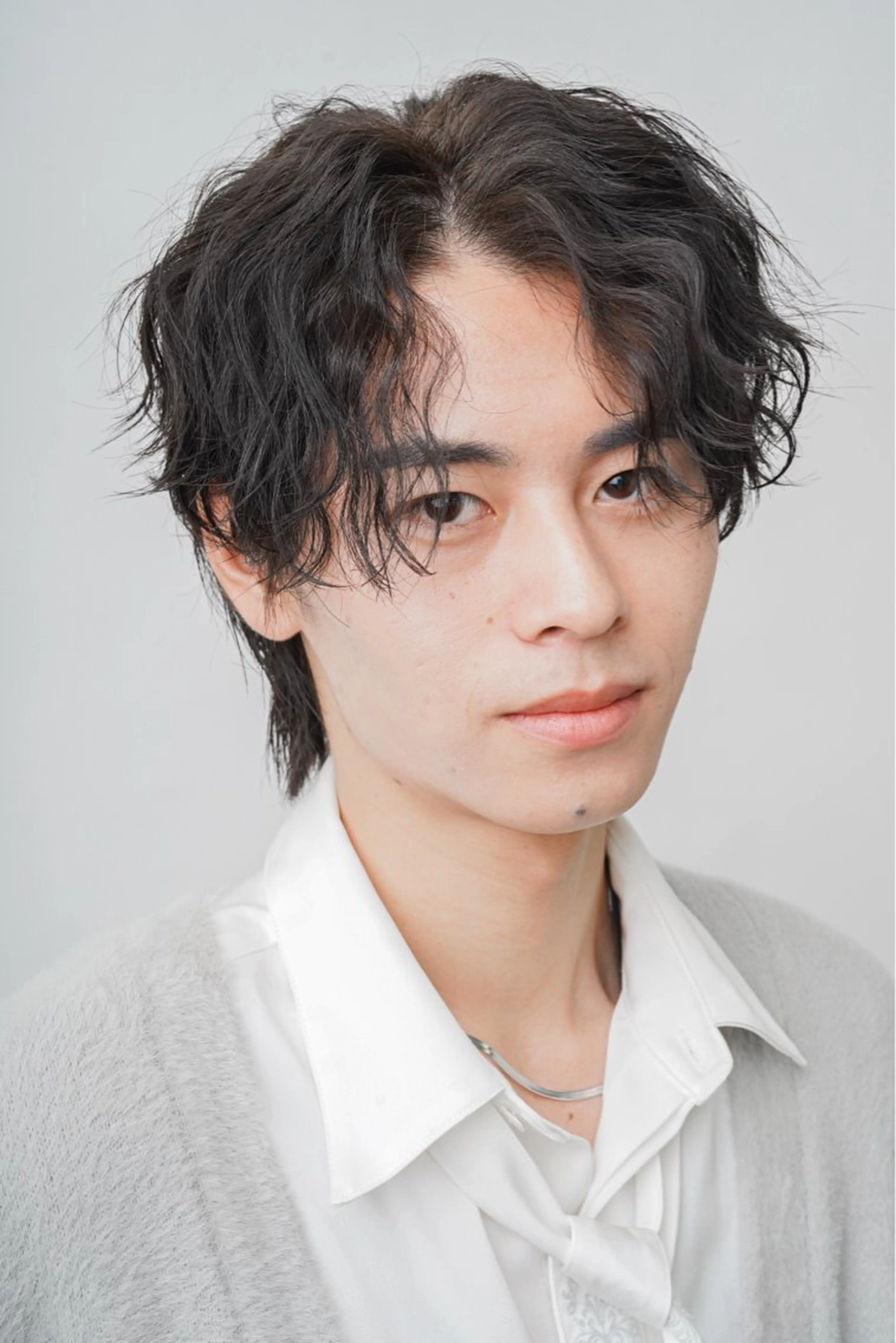 パーマ メンズ センターパート メンズパーマ 波巻きパーマ ✨メンズパーマ&大人 ショート✨　小野匠登のヘアスタイル