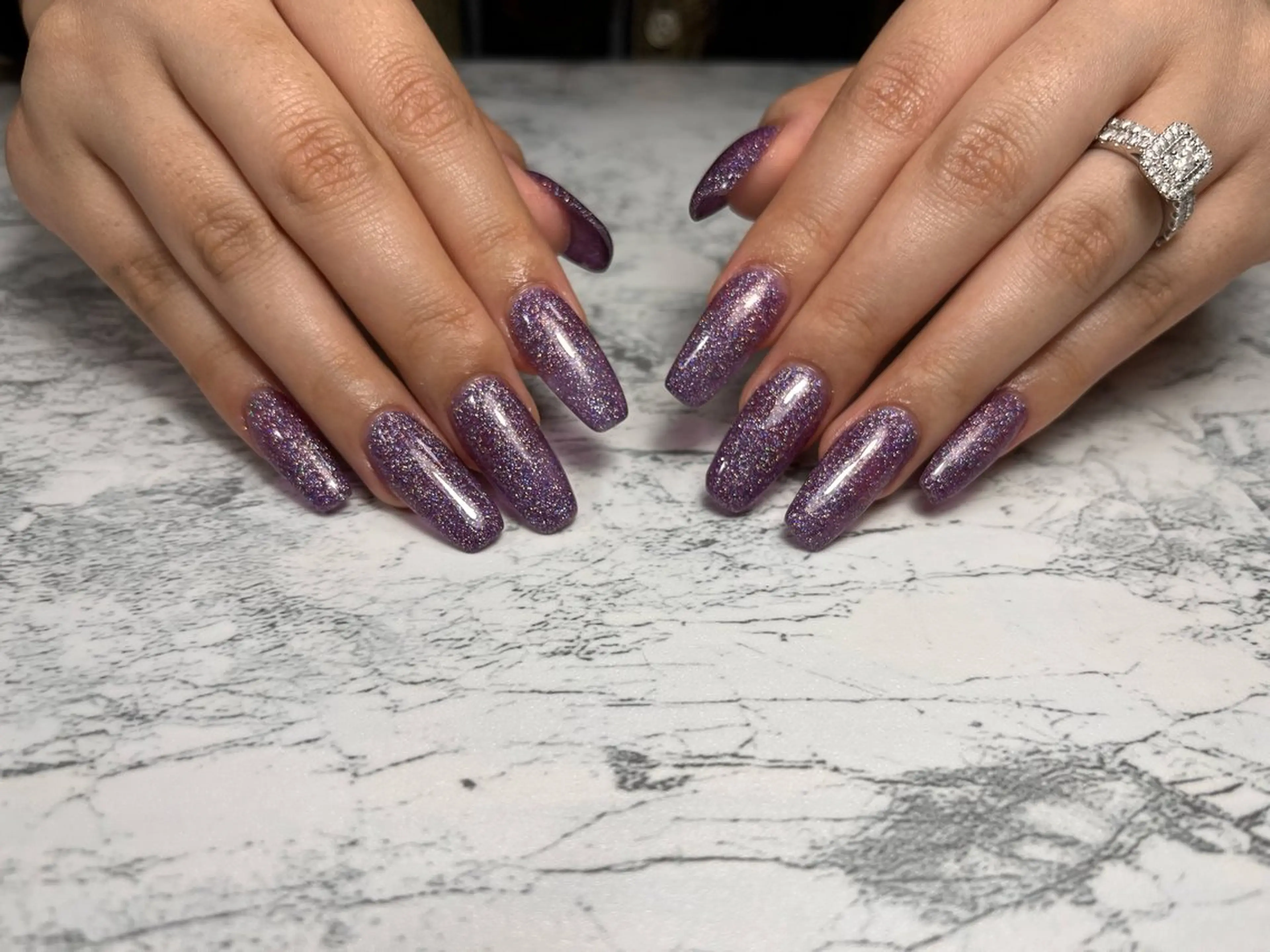 【ハンド】ラメワンカラー★２色までOK!の写真