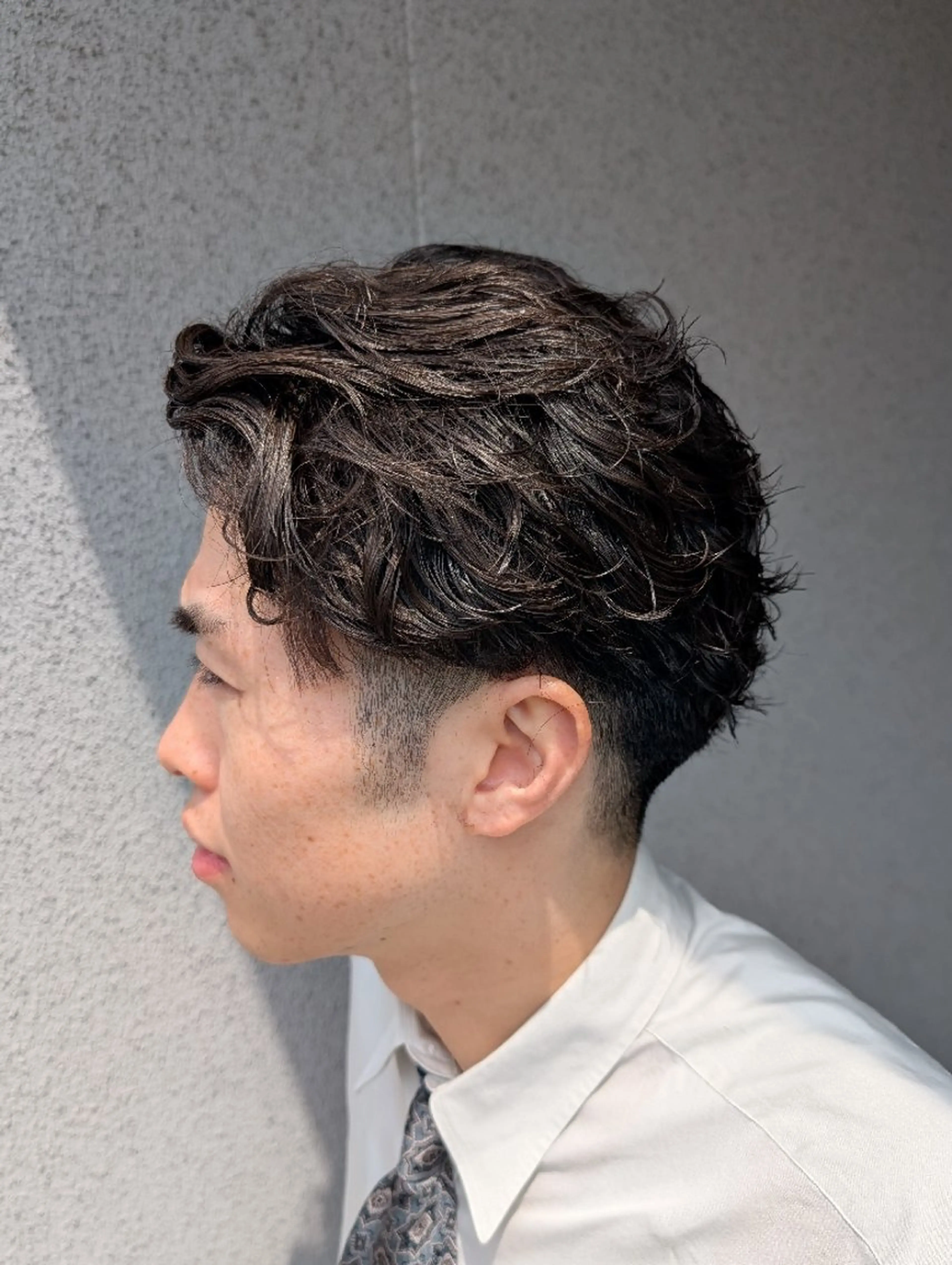 ショート メンズ 河野日南/髪質改善/ ヘアケア/メンズヘアのヘアスタイル