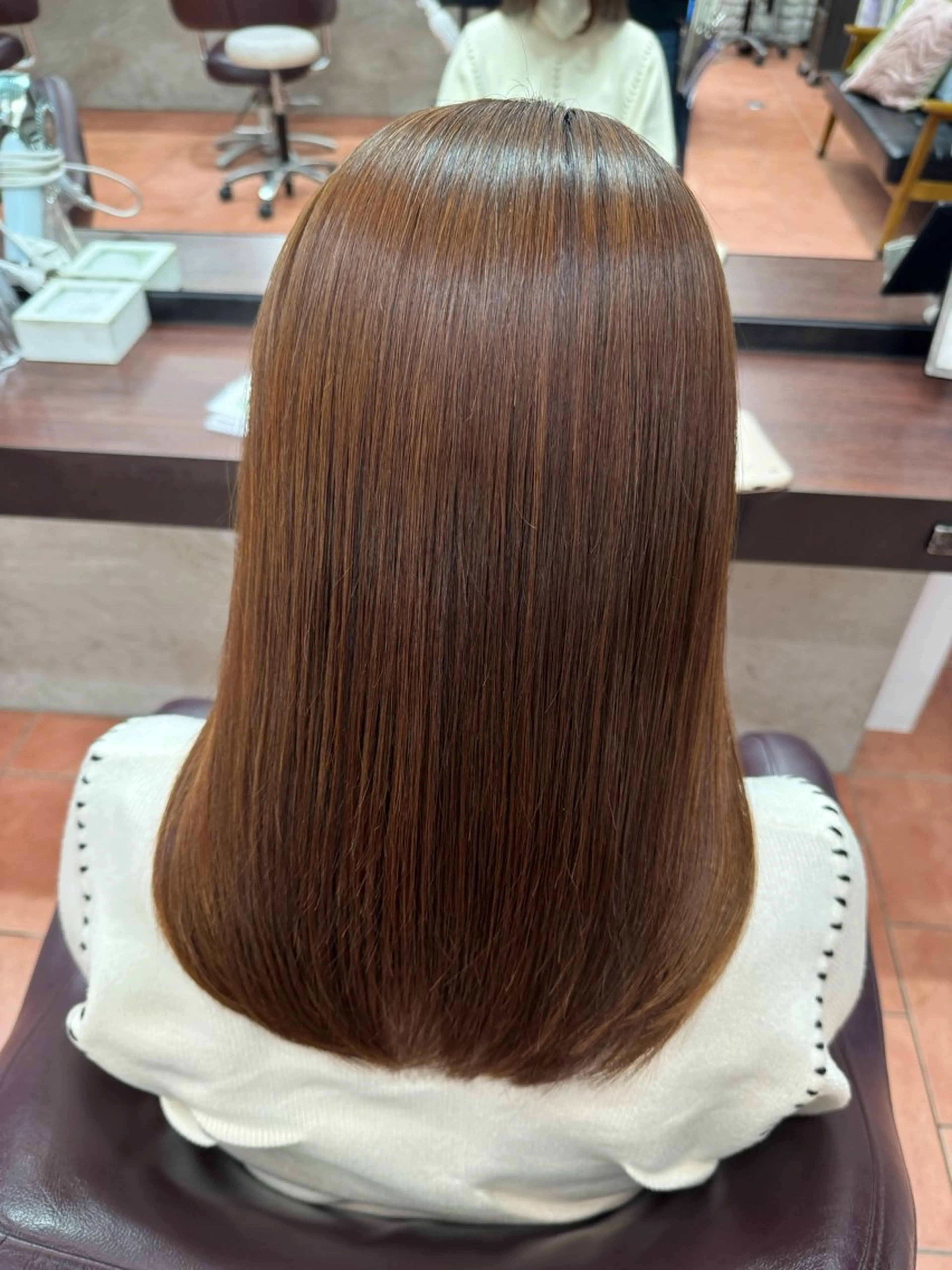 ロング パーマ カット 縮毛矯正 美髪透明感🫧三澤 廉 M.SLASHのヘアスタイル