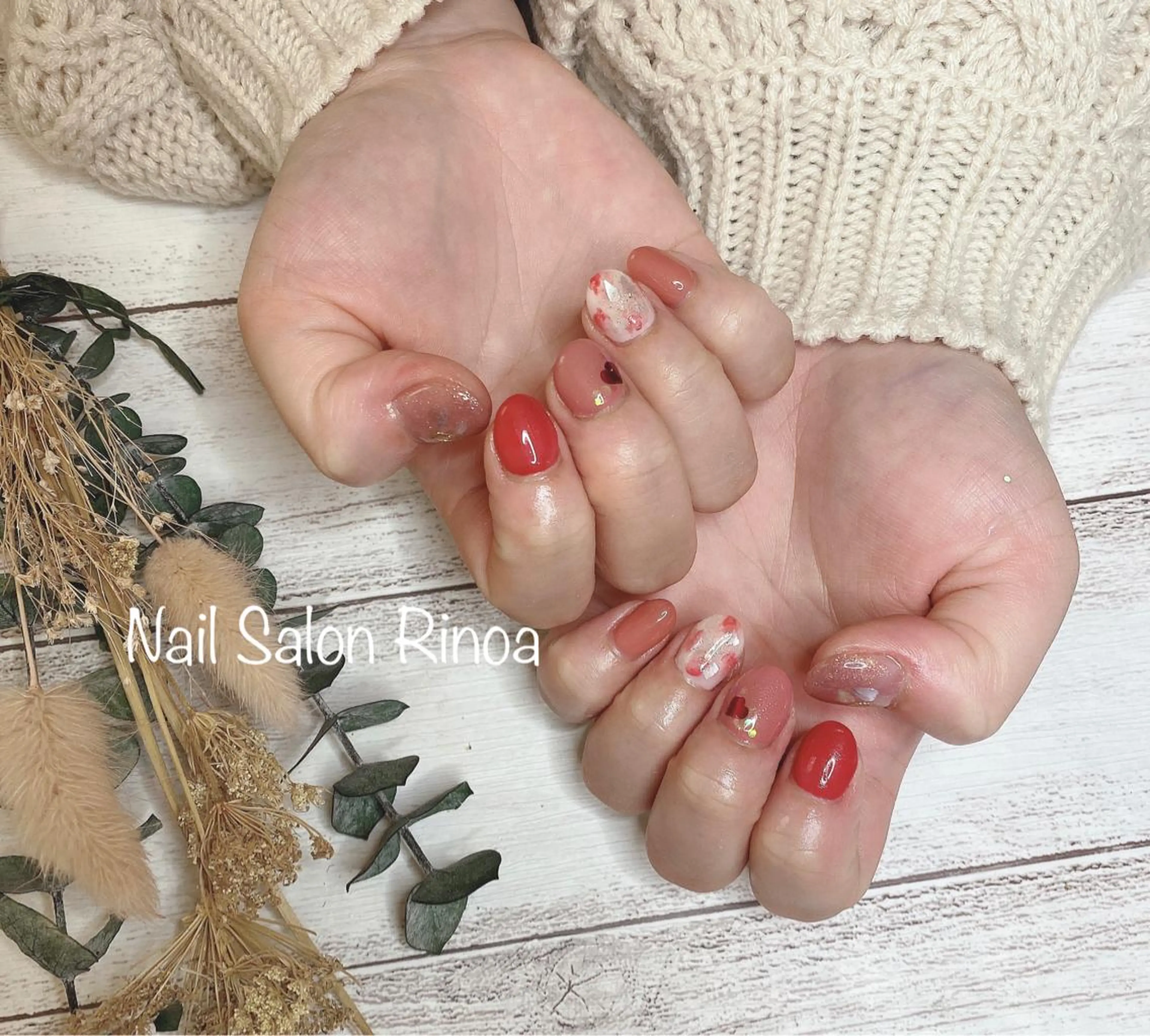 ネイル Nail Salon Rinoaのネイルデザイン