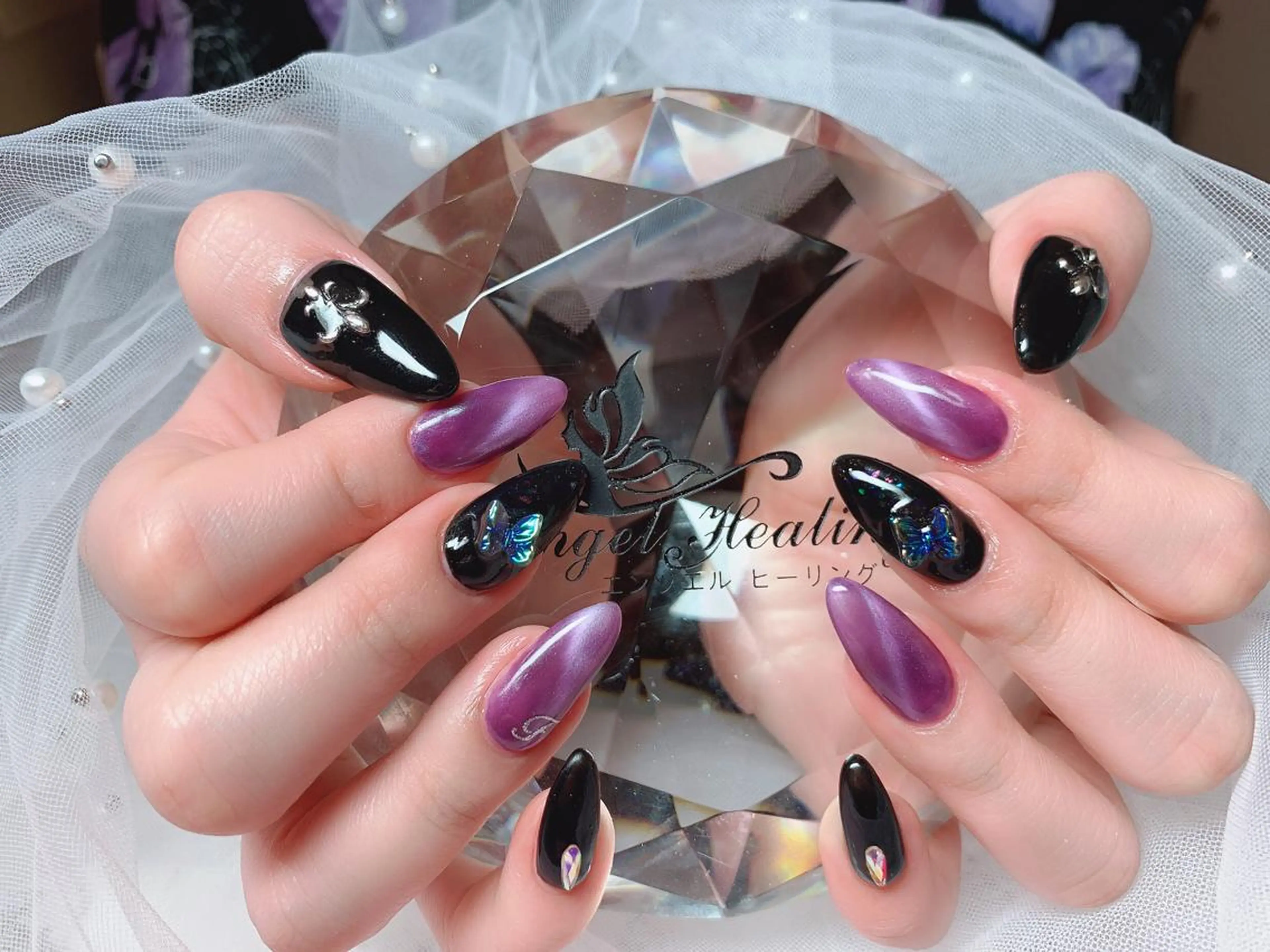ネイル ハンドネイル エンジェル ヒーリング 矢場町店のネイルデザイン
