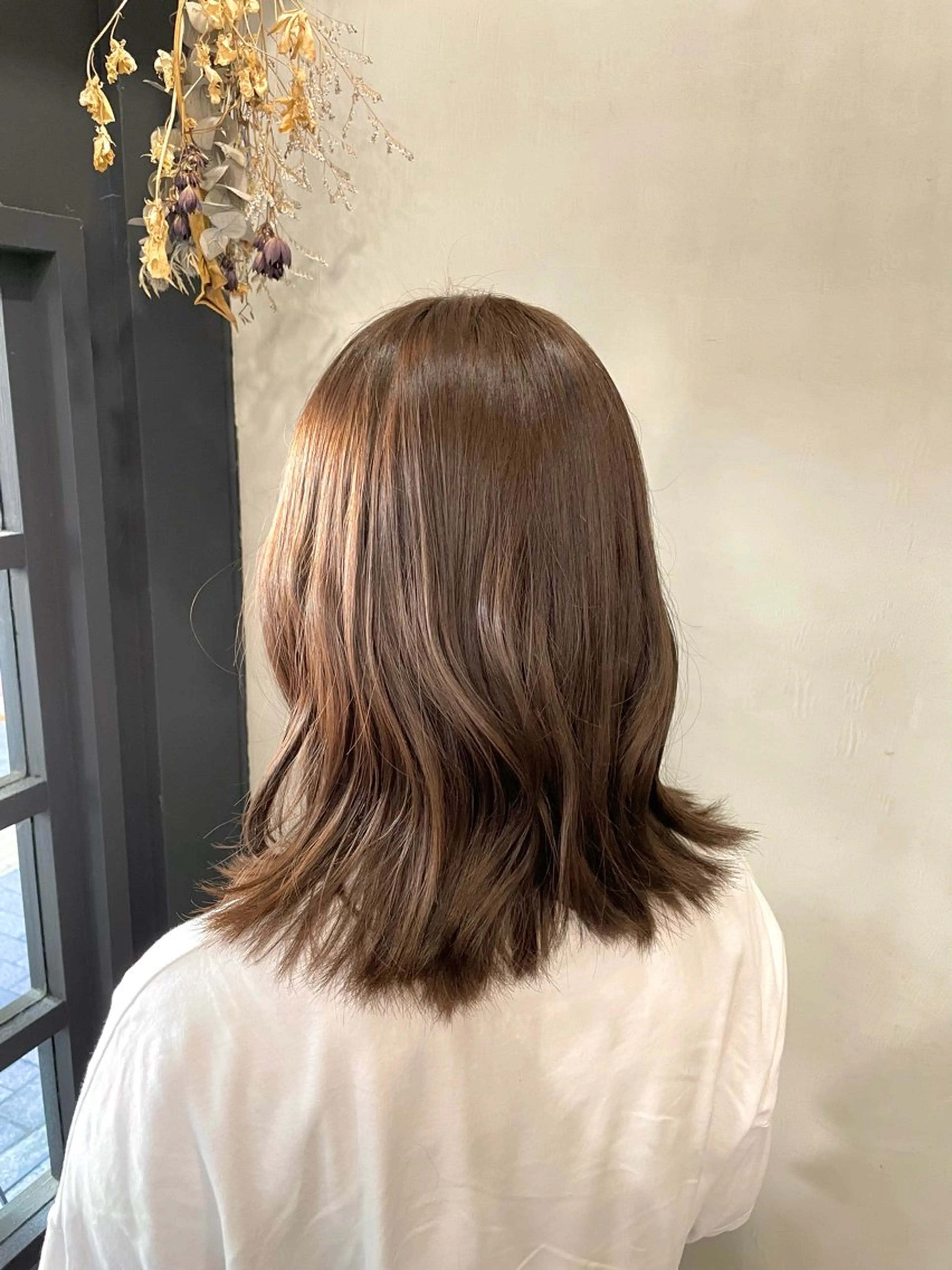 ミディアム カラー ベージュカラー ✨レディースカット モデル募集✨イブキのヘアスタイル