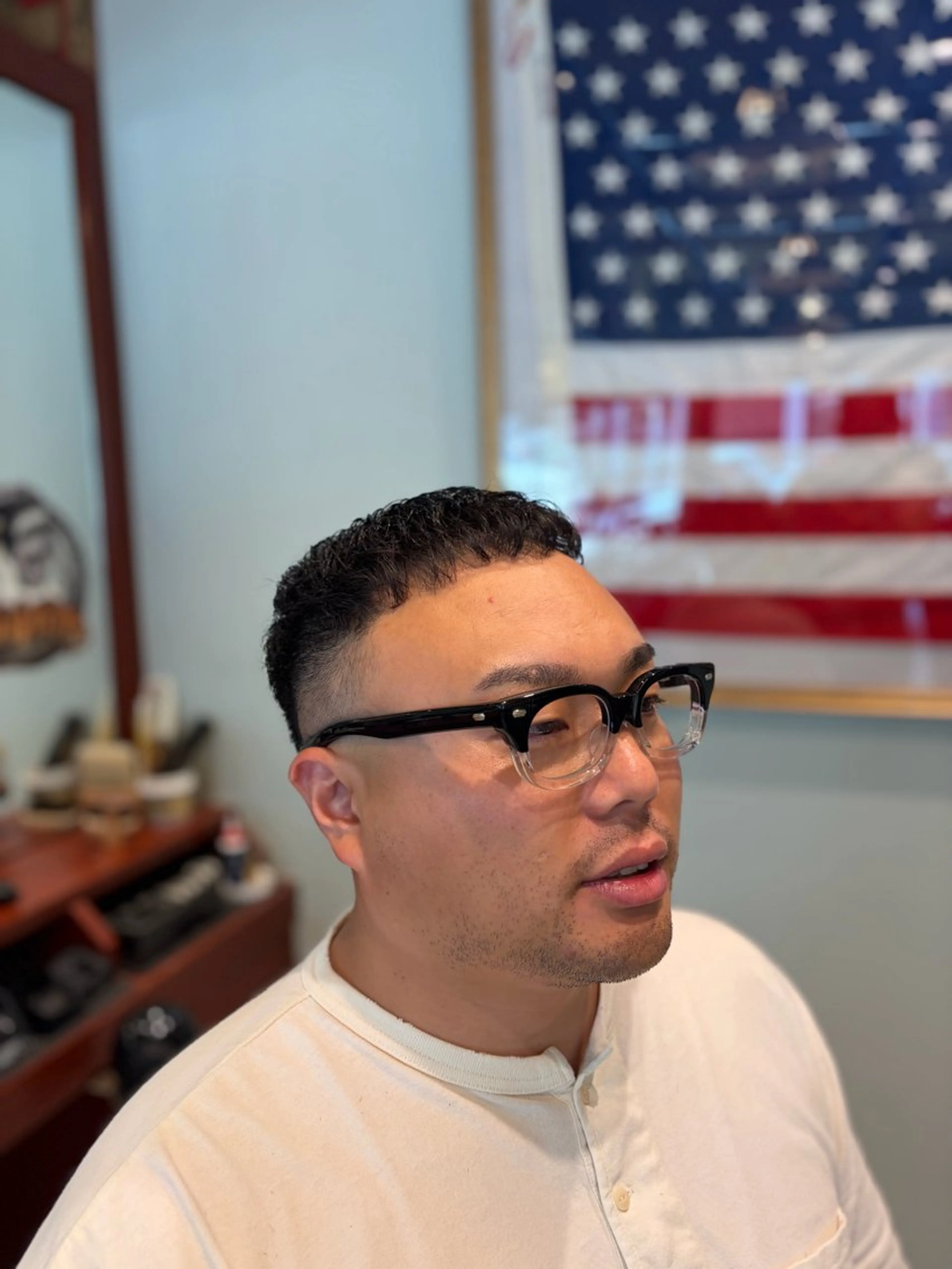 ショート カット パーマ 鈴木 航のヘアスタイル