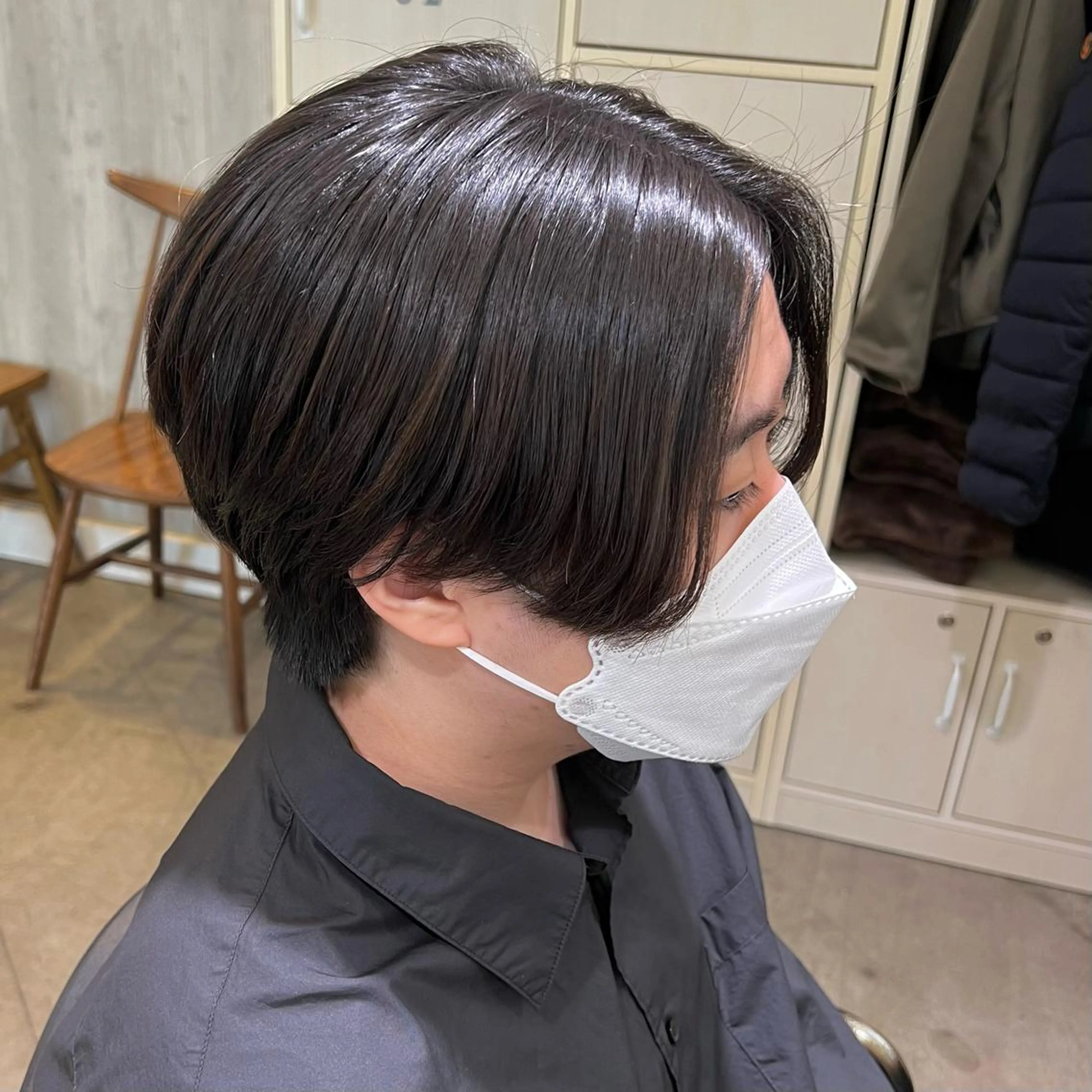 ショート メンズ カット ノグチ ナツコのヘアスタイル