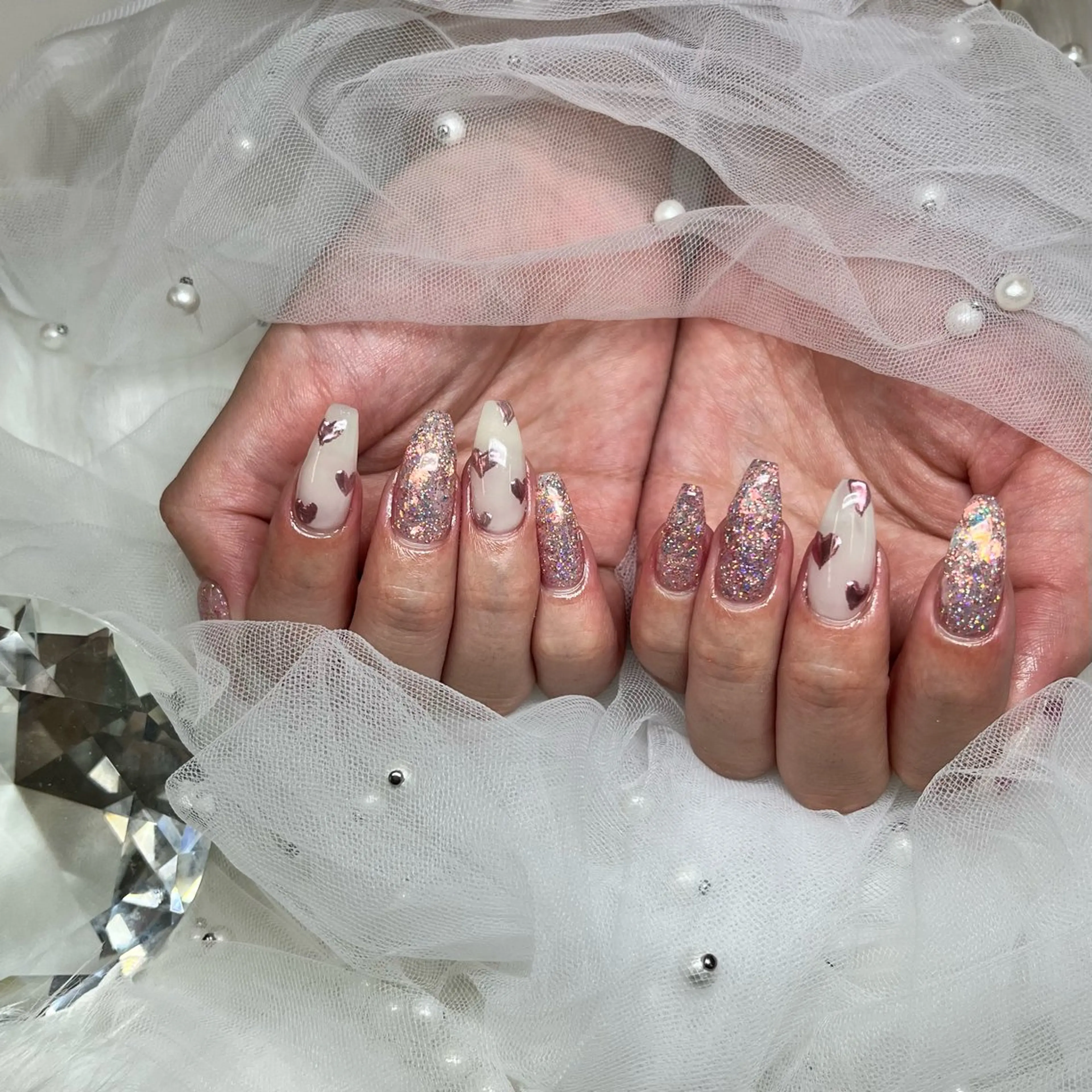 ネイル ハンドネイル EmaNail枚方店 AYANO🎀💞のネイルデザイン