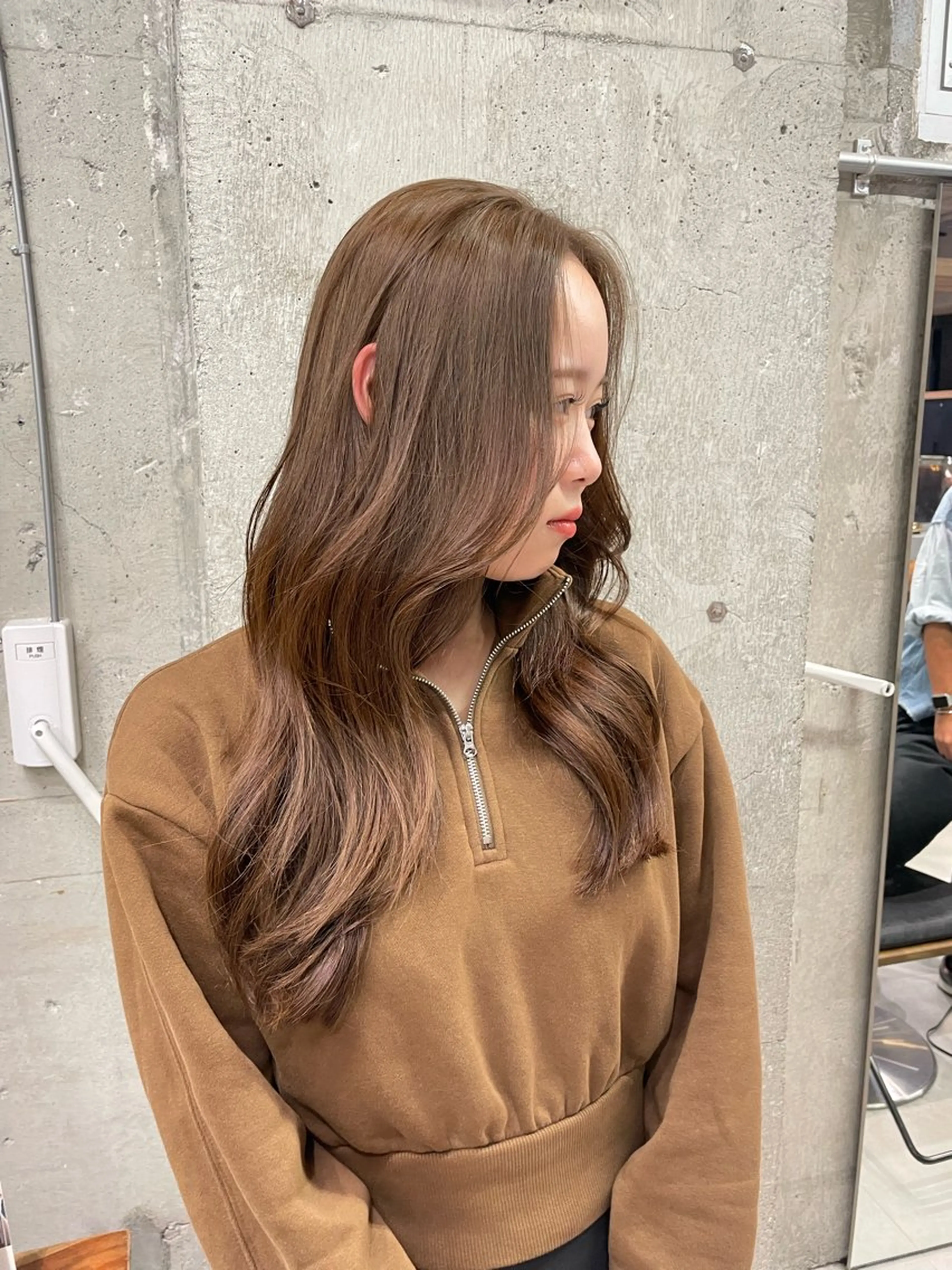 ロング 🫧ハイライトカラー 🫧 𝓜𝓘𝓤のヘアスタイル