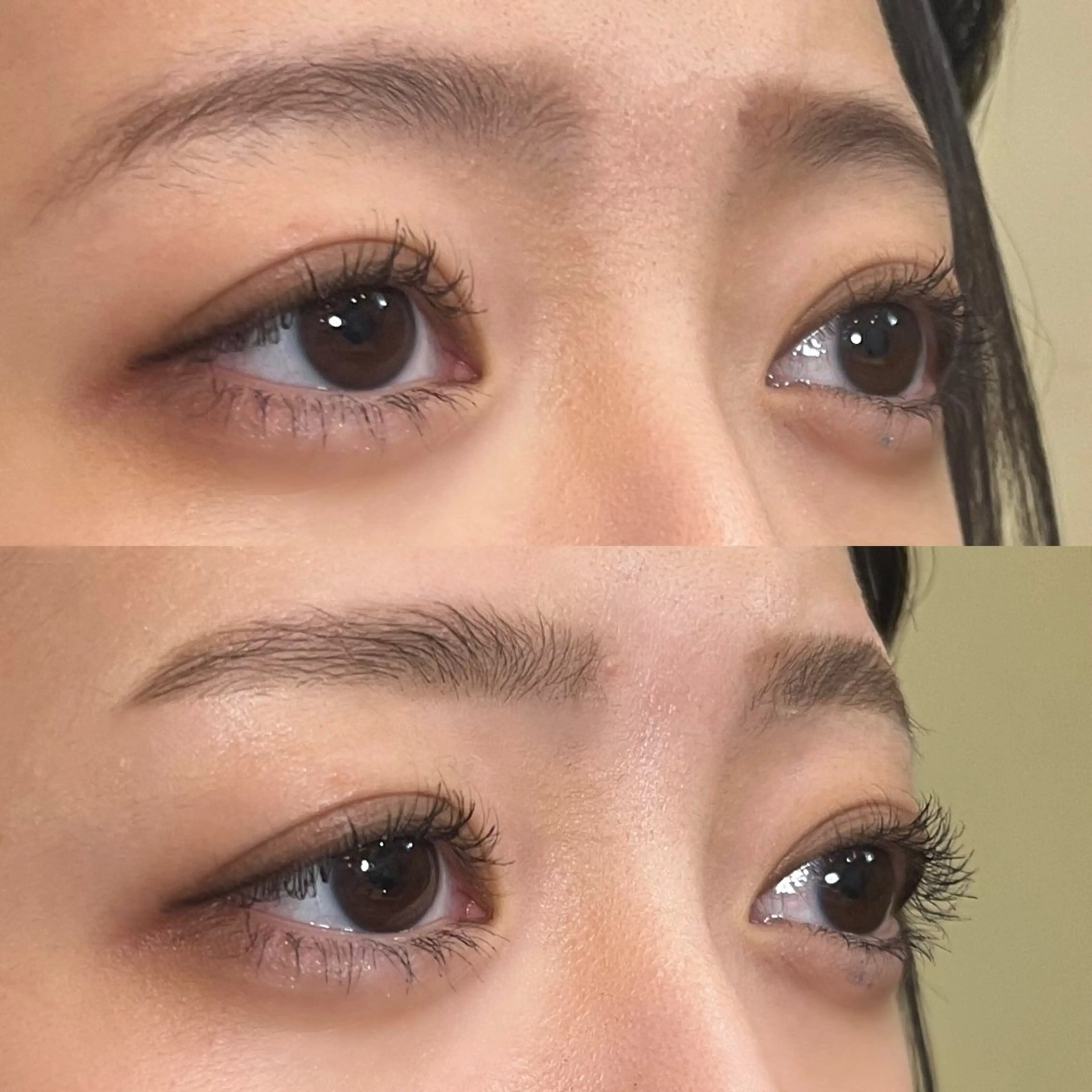 アイブロウ cana 札幌美容師レイヤーのヘアスタイル