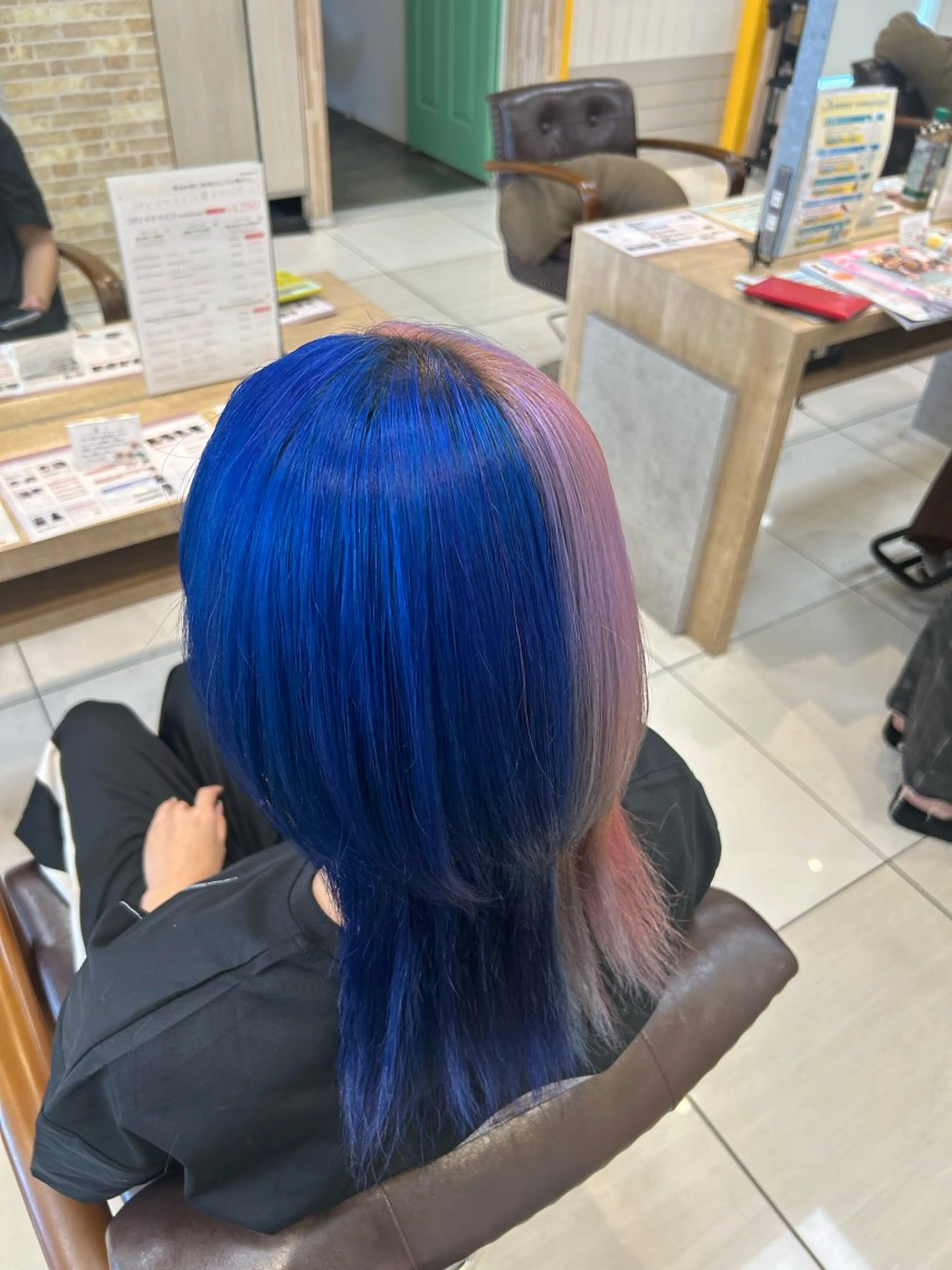 カラー 福田 実佑のヘアスタイル
