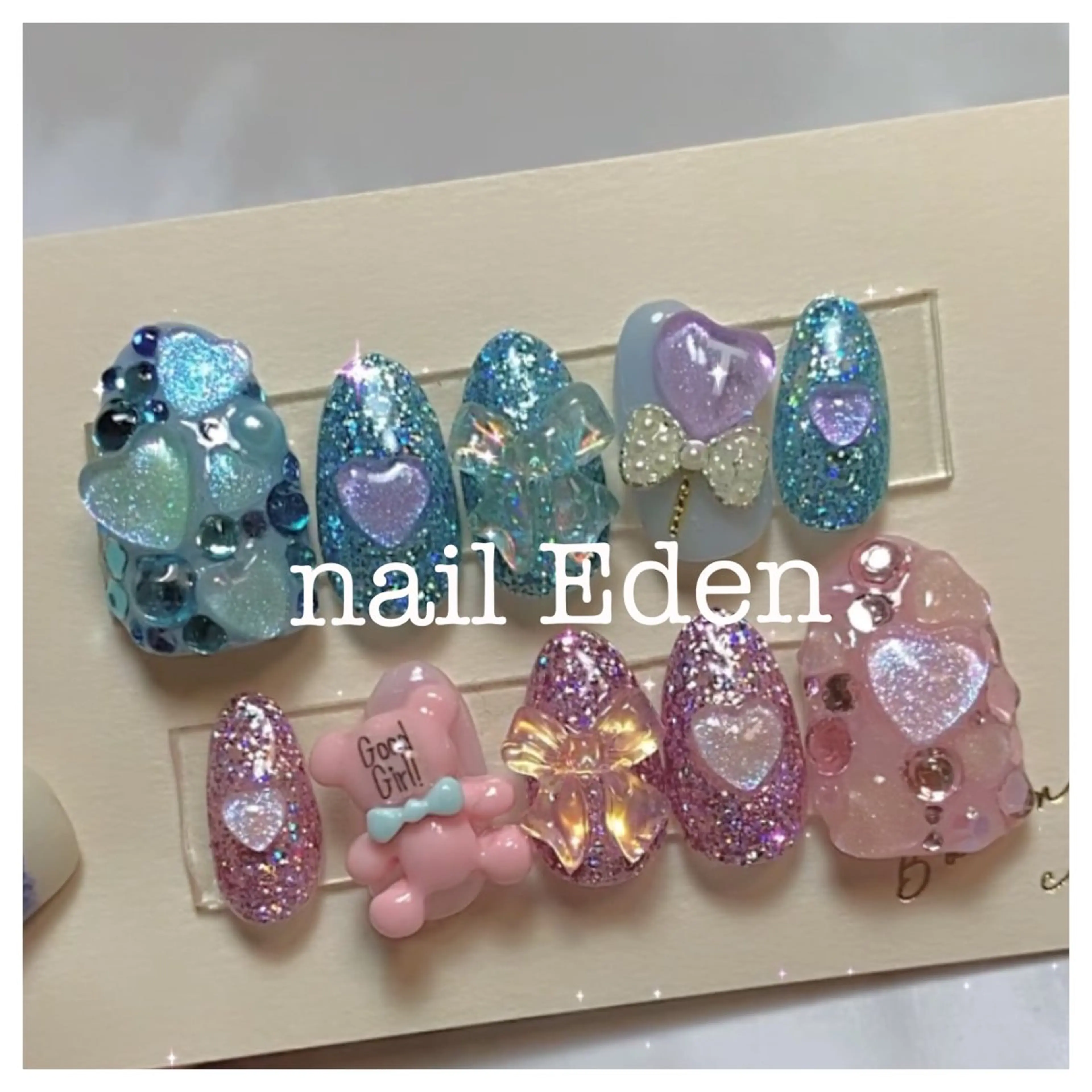 ネイル 持ち込み Eden ♾️のネイルデザイン