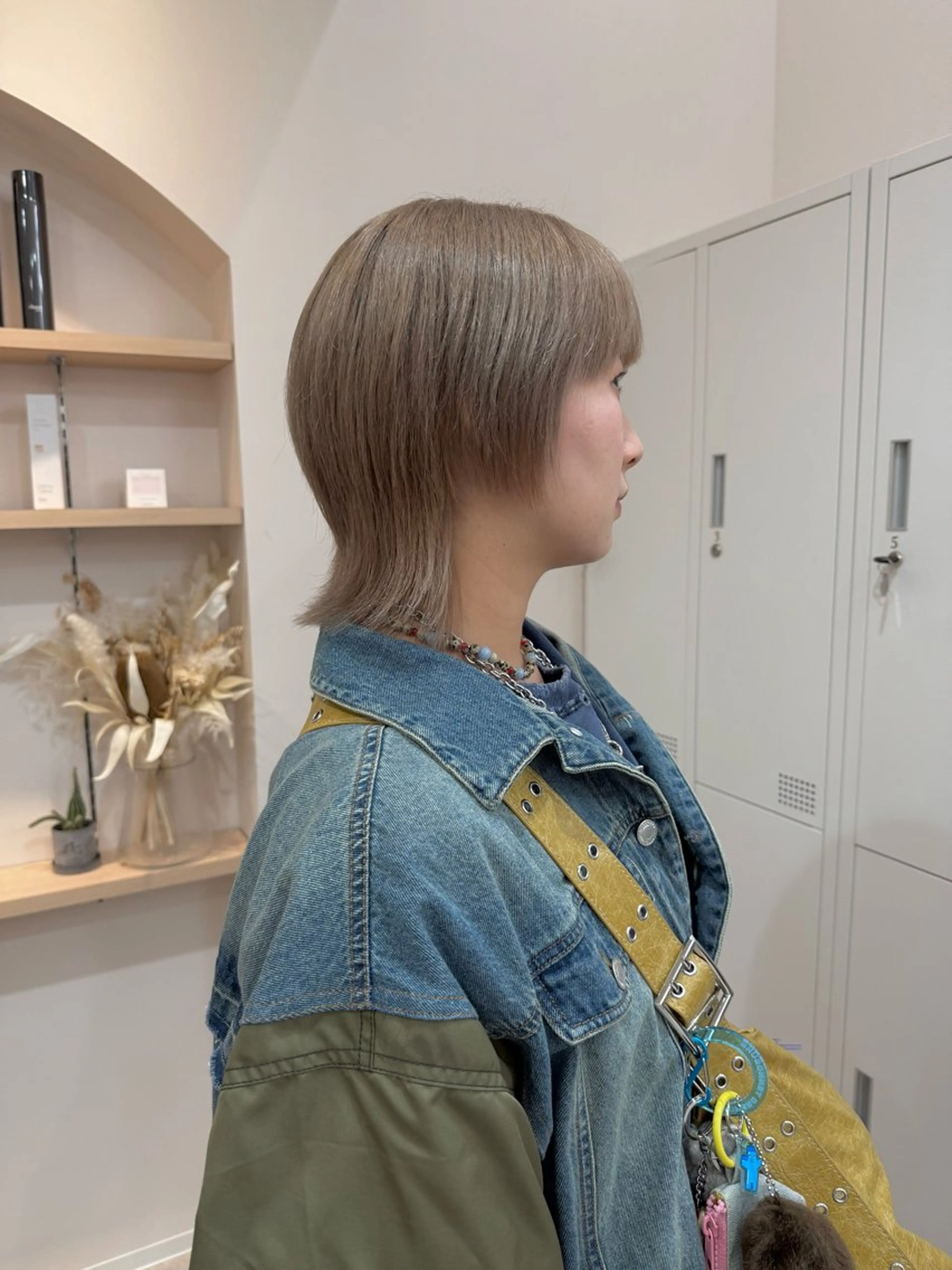 ミディアム ボブ/ハイトーン/ foto miyu☆のヘアスタイル