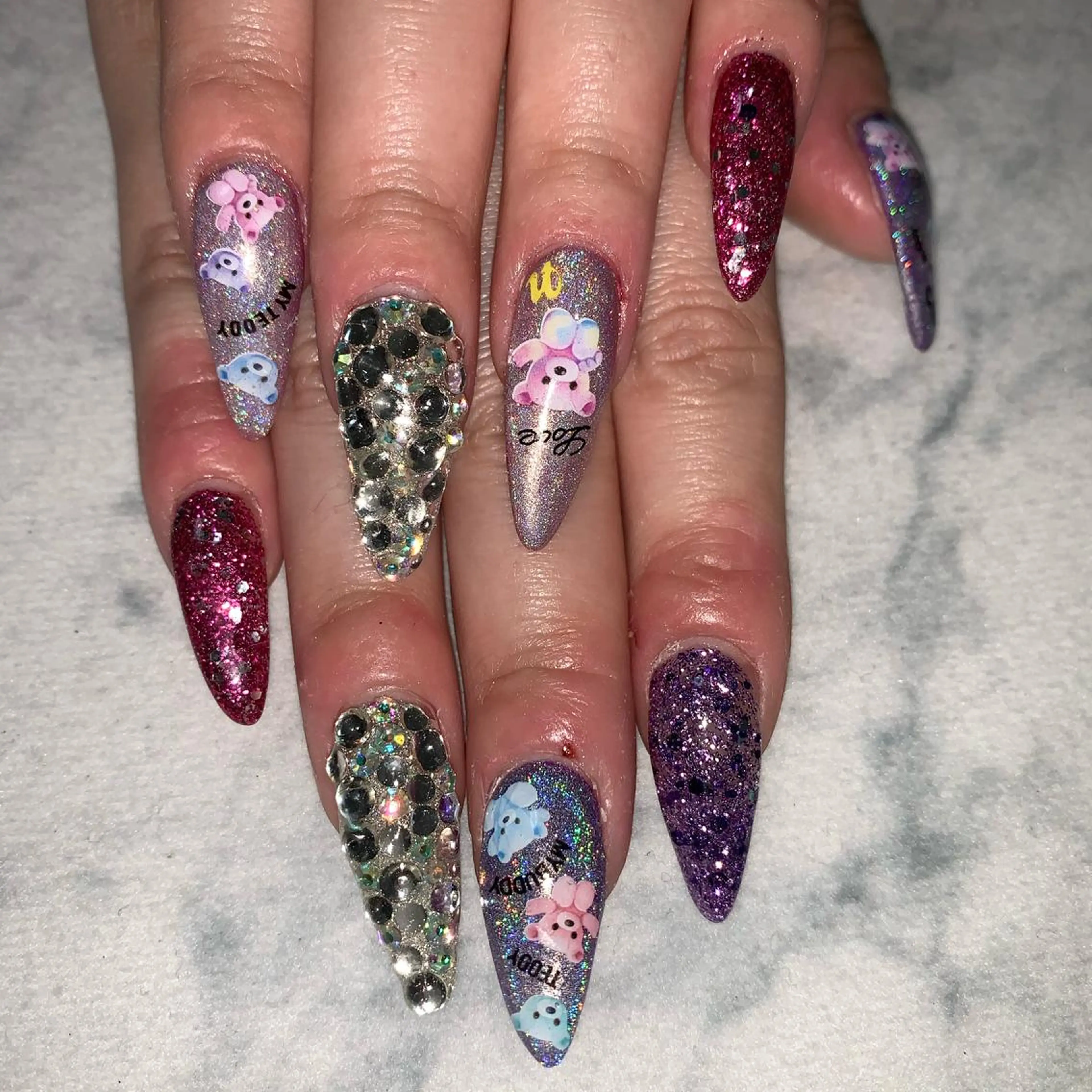 ネイル 🌙🫧CHARME (RUKA)🦋🫧のネイルデザイン