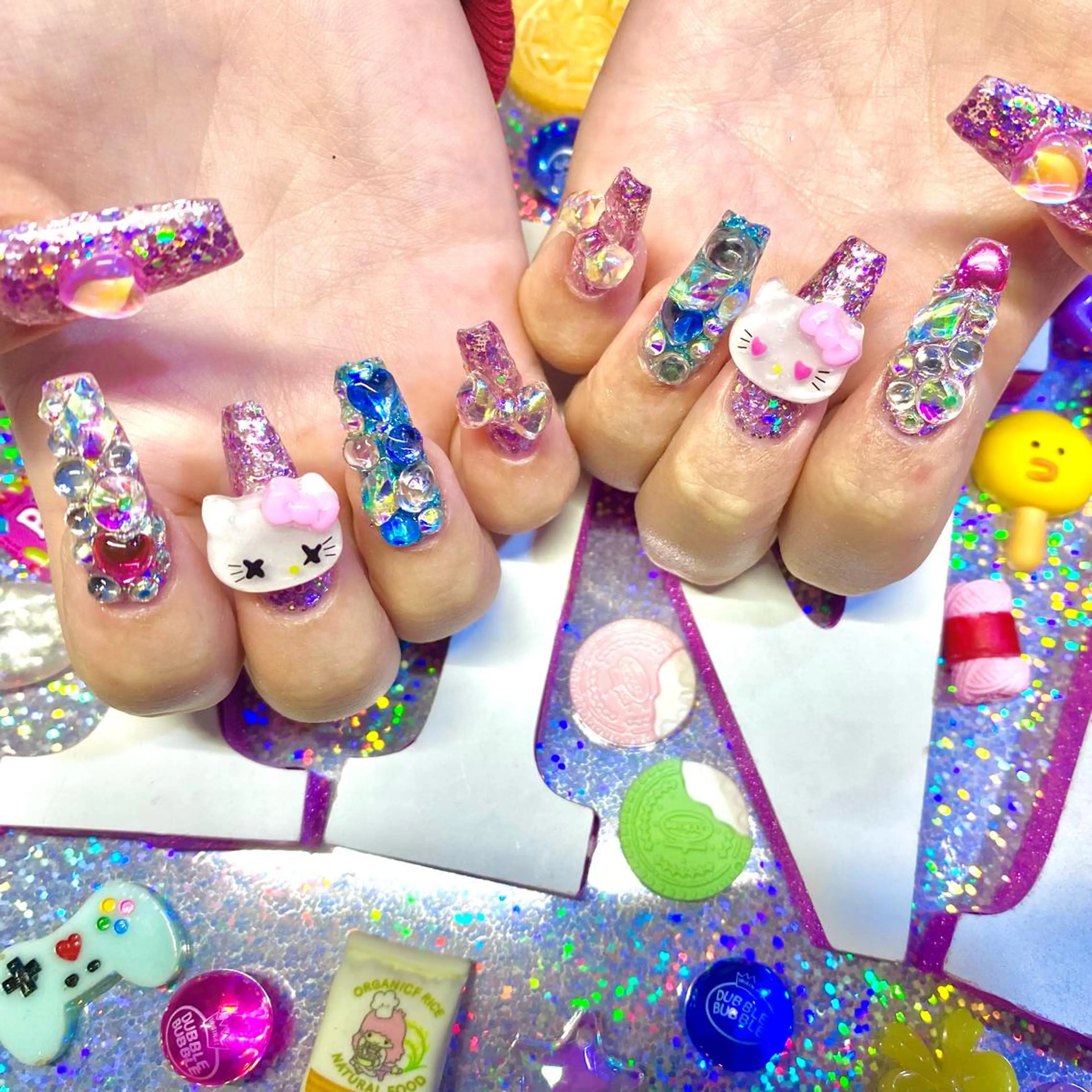 ネイル アートネイル クリアネイル ジェルネイル ニュアンスネイル オフィスネイル 8appy YUKITIN.Bのネイルデザイン