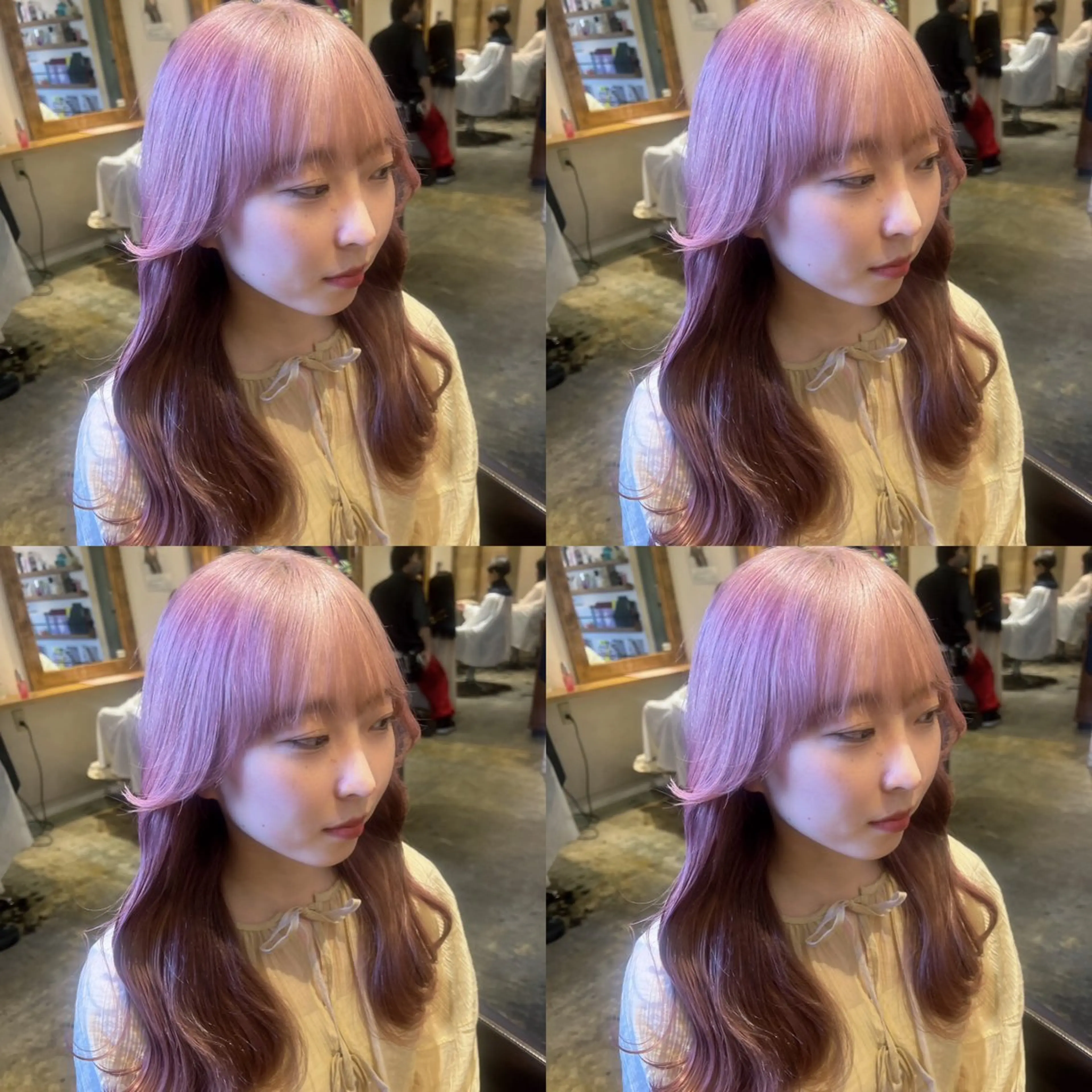 セミロング カラー カット ヘアカラー トリートメント レイヤー×髪質改善 マネージャー安藤光司のヘアスタイル