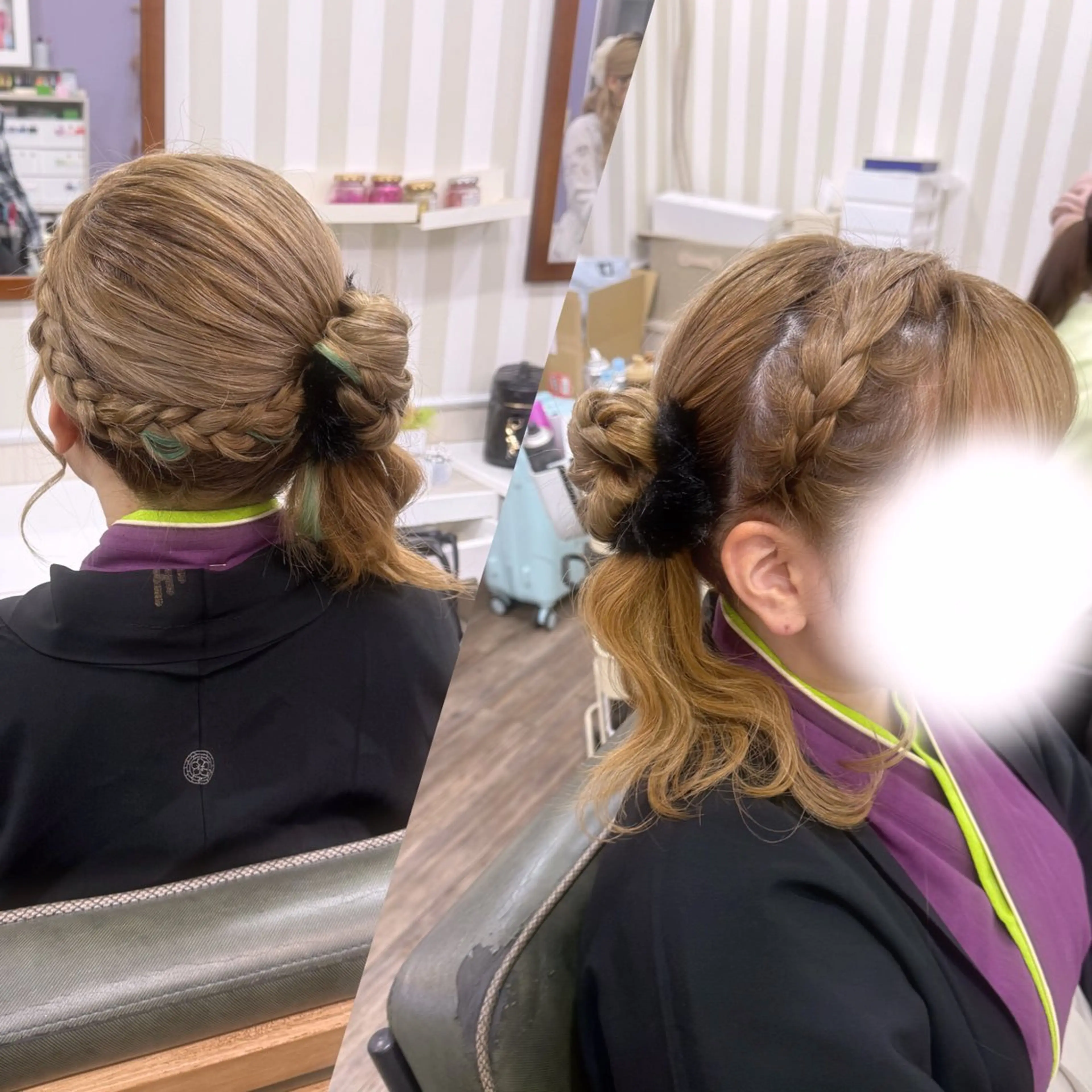 ヘアアレンジ ヘアセット 🤍AIRA🤍のヘアスタイル