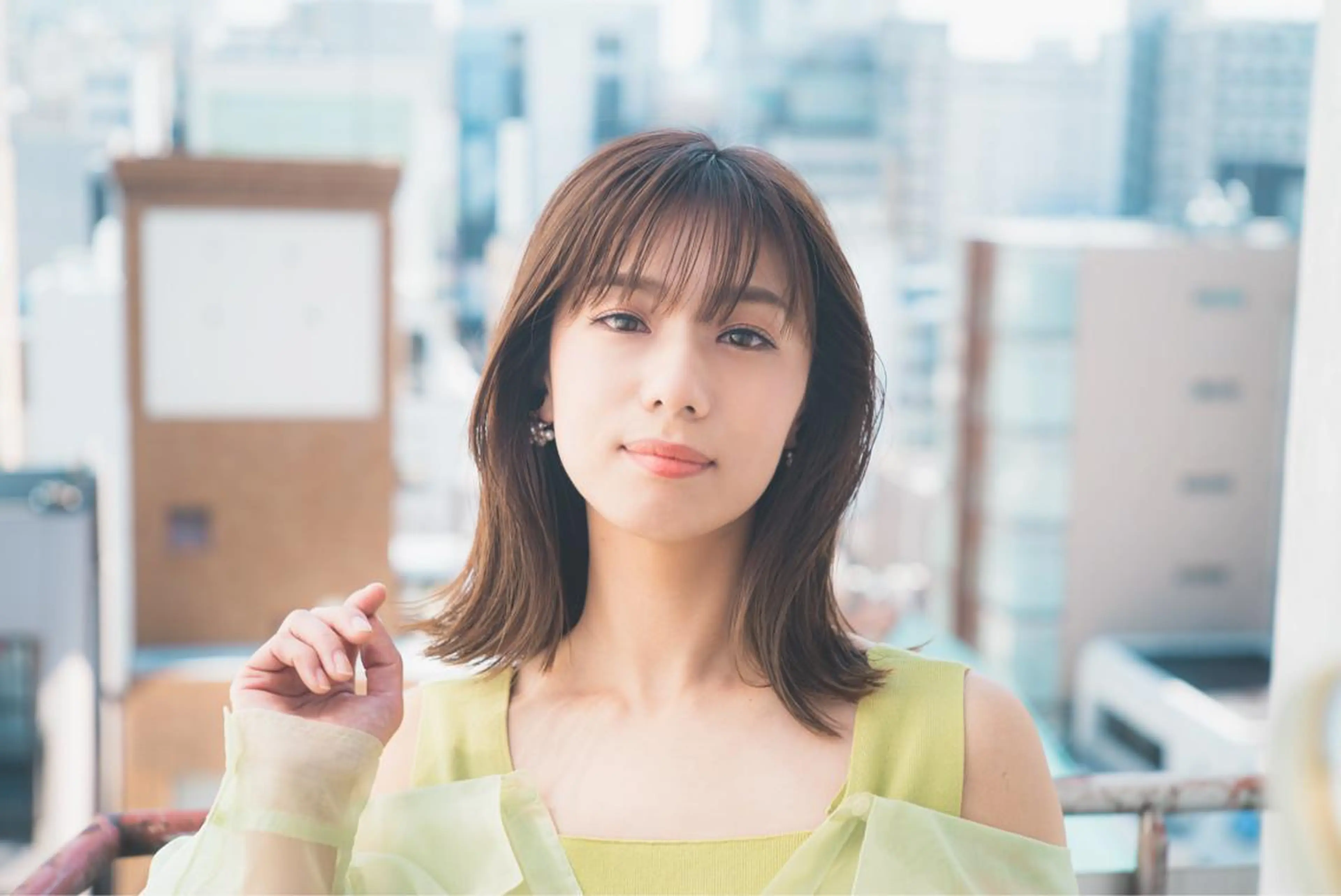 ミディアム Free 増山太亮のヘアスタイル