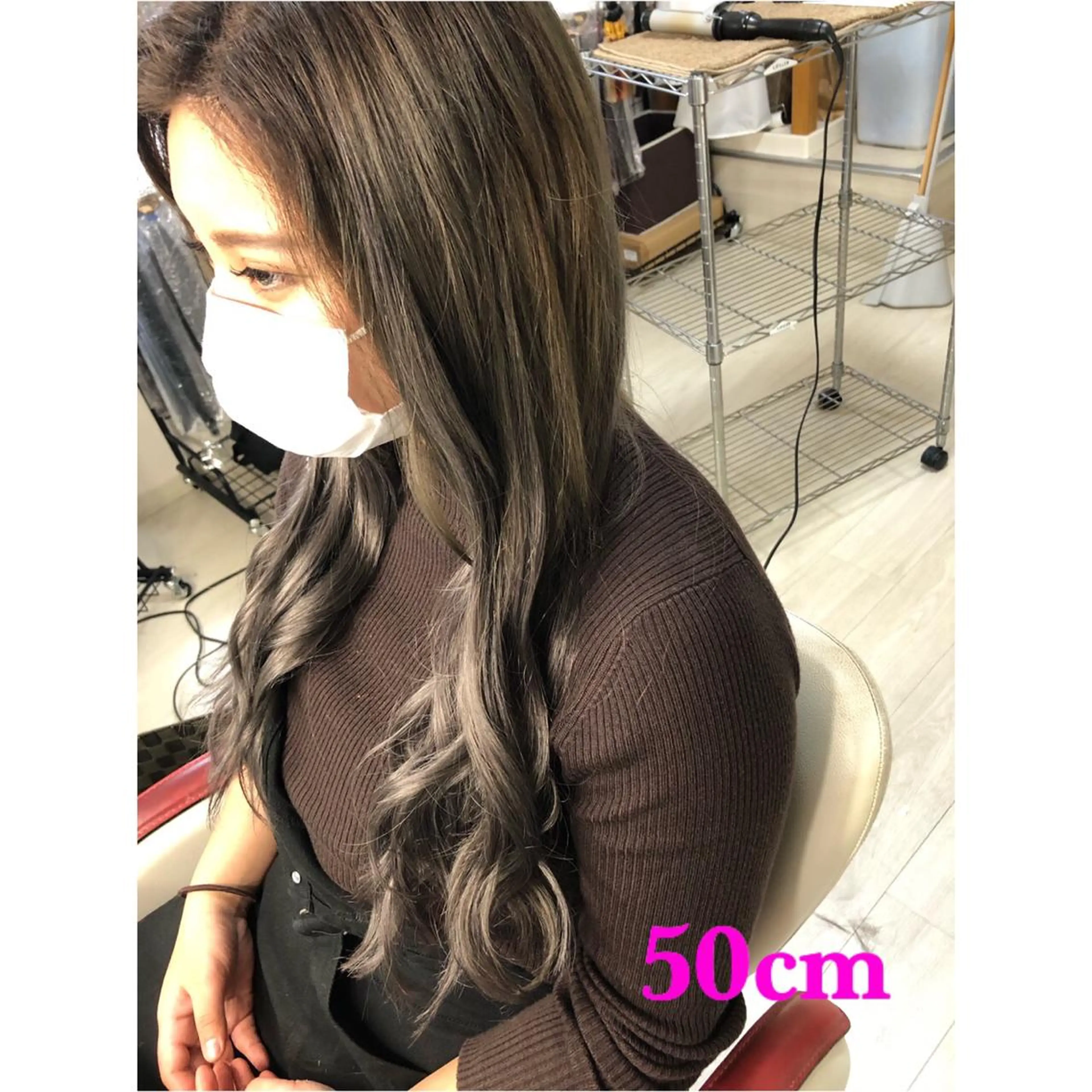 ロング エクステ ドレスアップ心斎橋店所属・🌸ドレスアップ 心斎橋店🌸のヘアスタイル