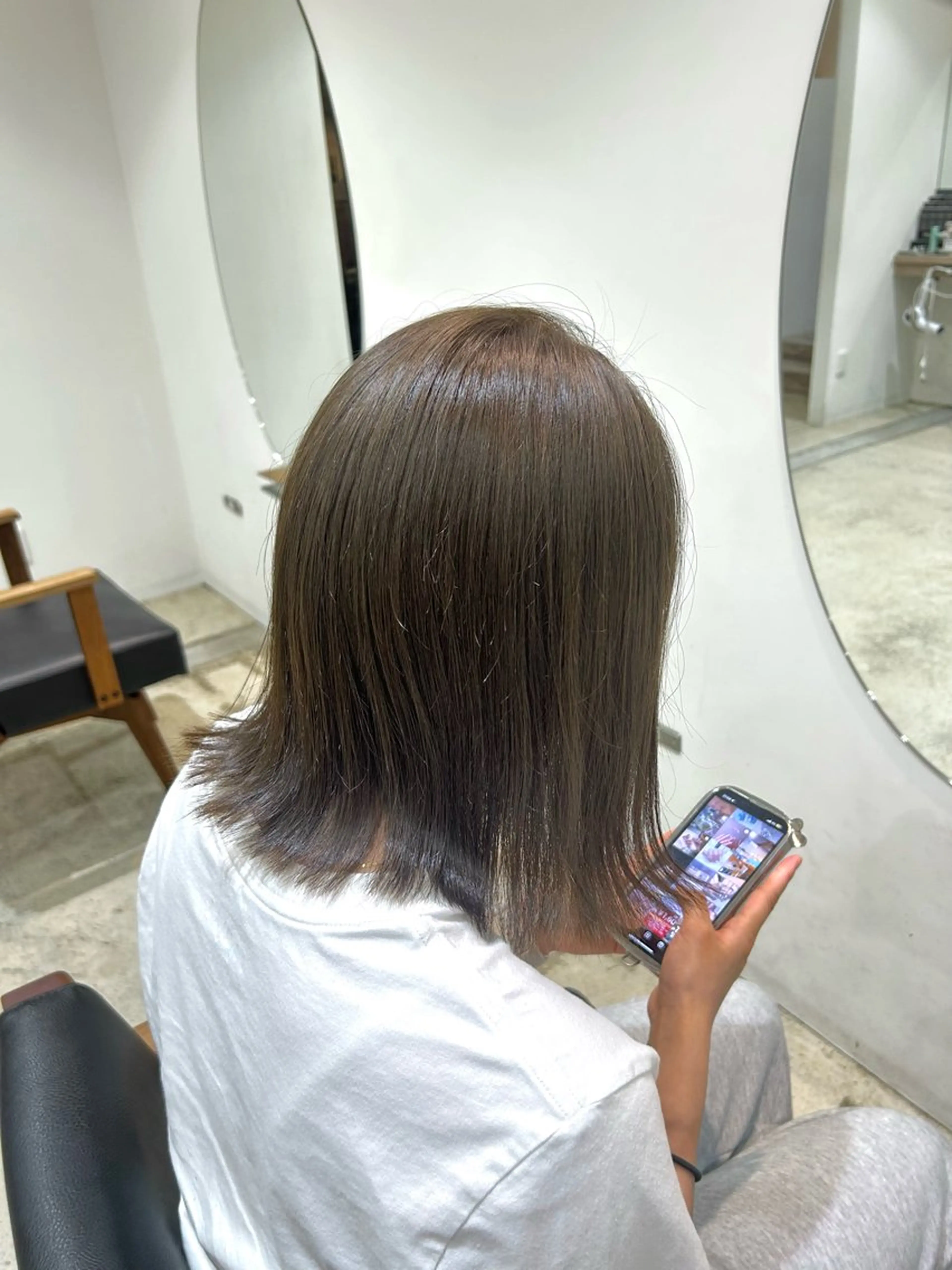 ブリーチ+カラーの写真