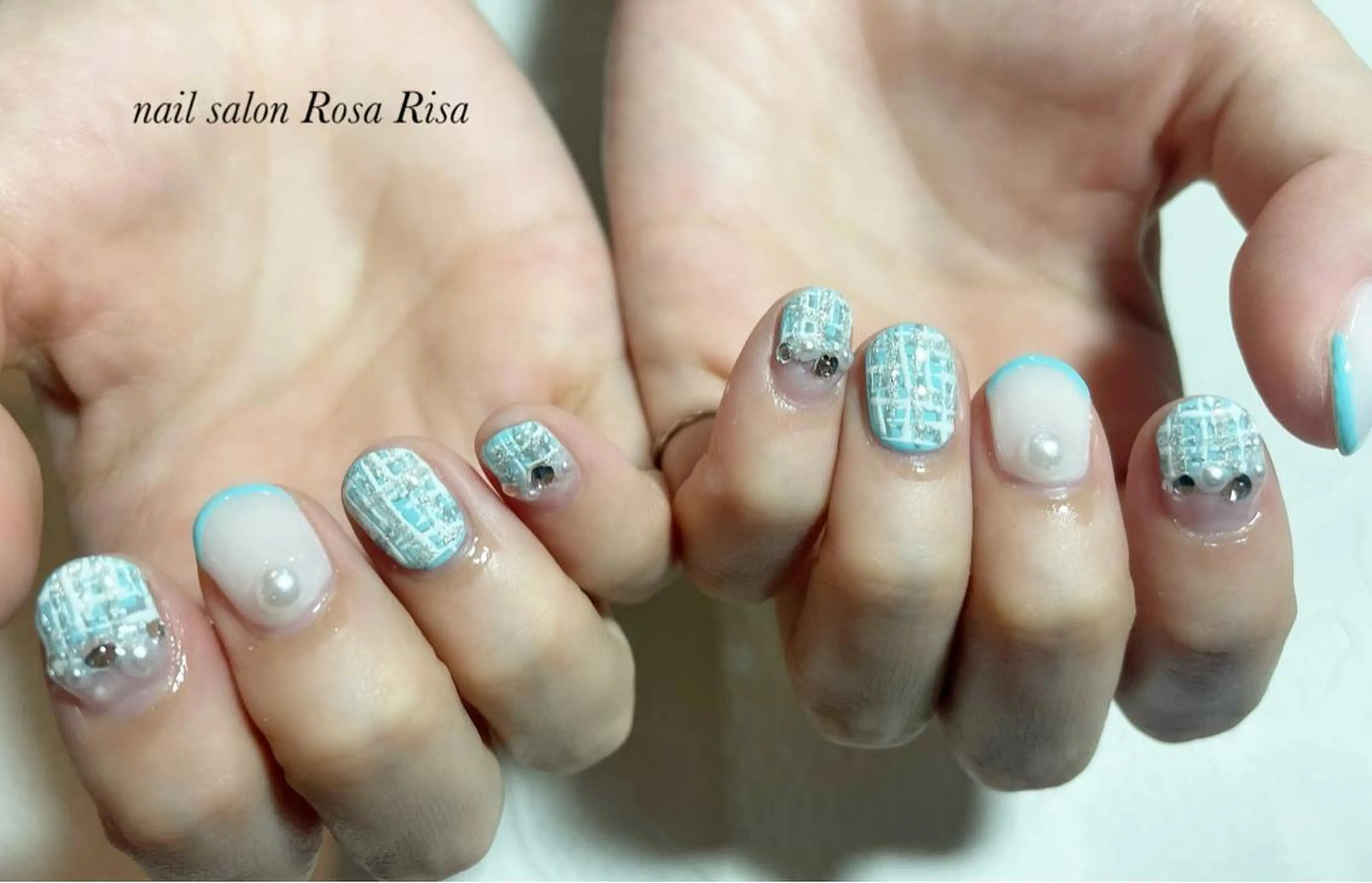 ショート ネイル ネイルスタジオ シェイクユアハンズのネイルデザイン