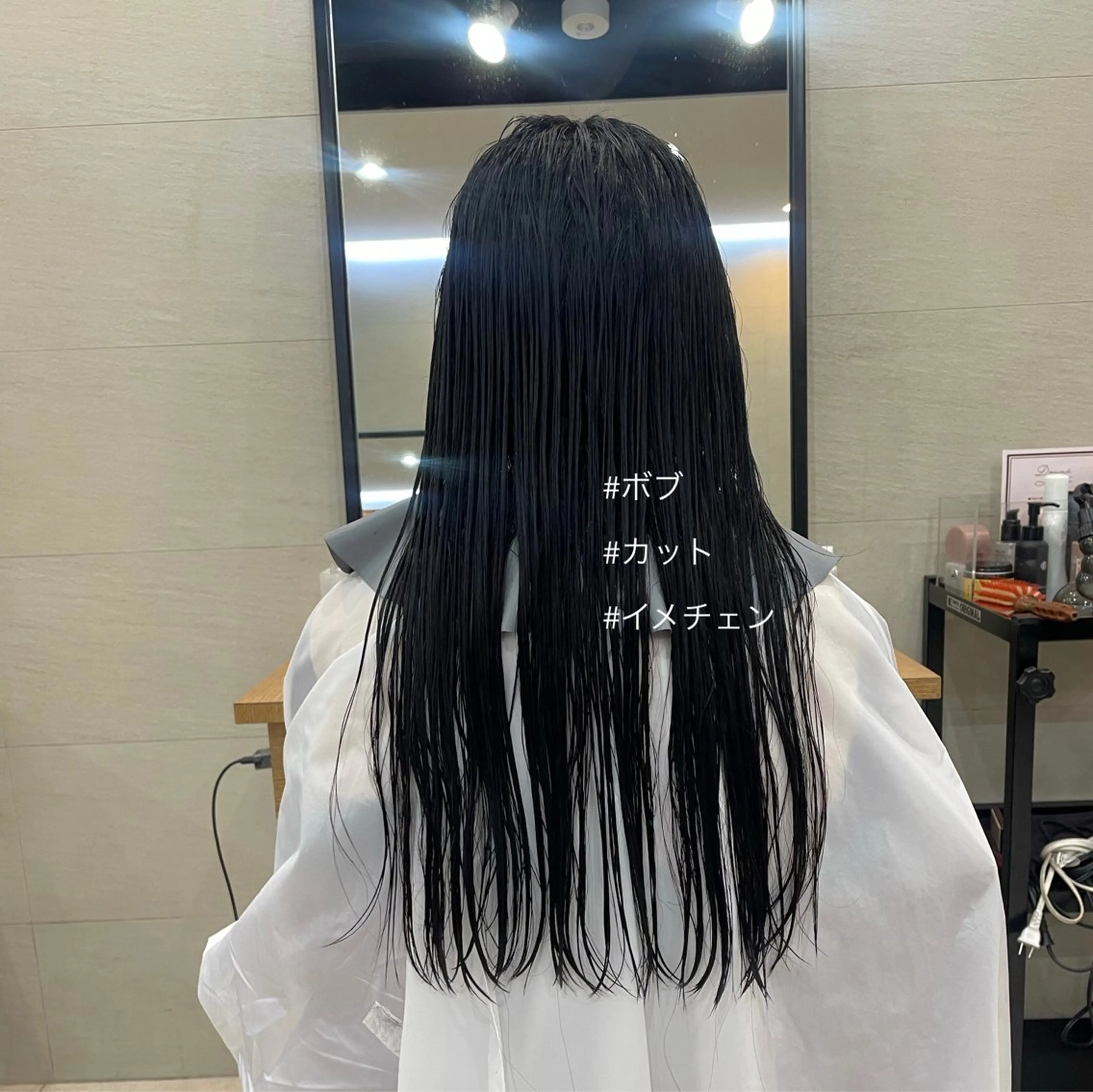 ロング ボブ ロング ボブ/ミディアム 親しみやすさ/さくらのヘアスタイル