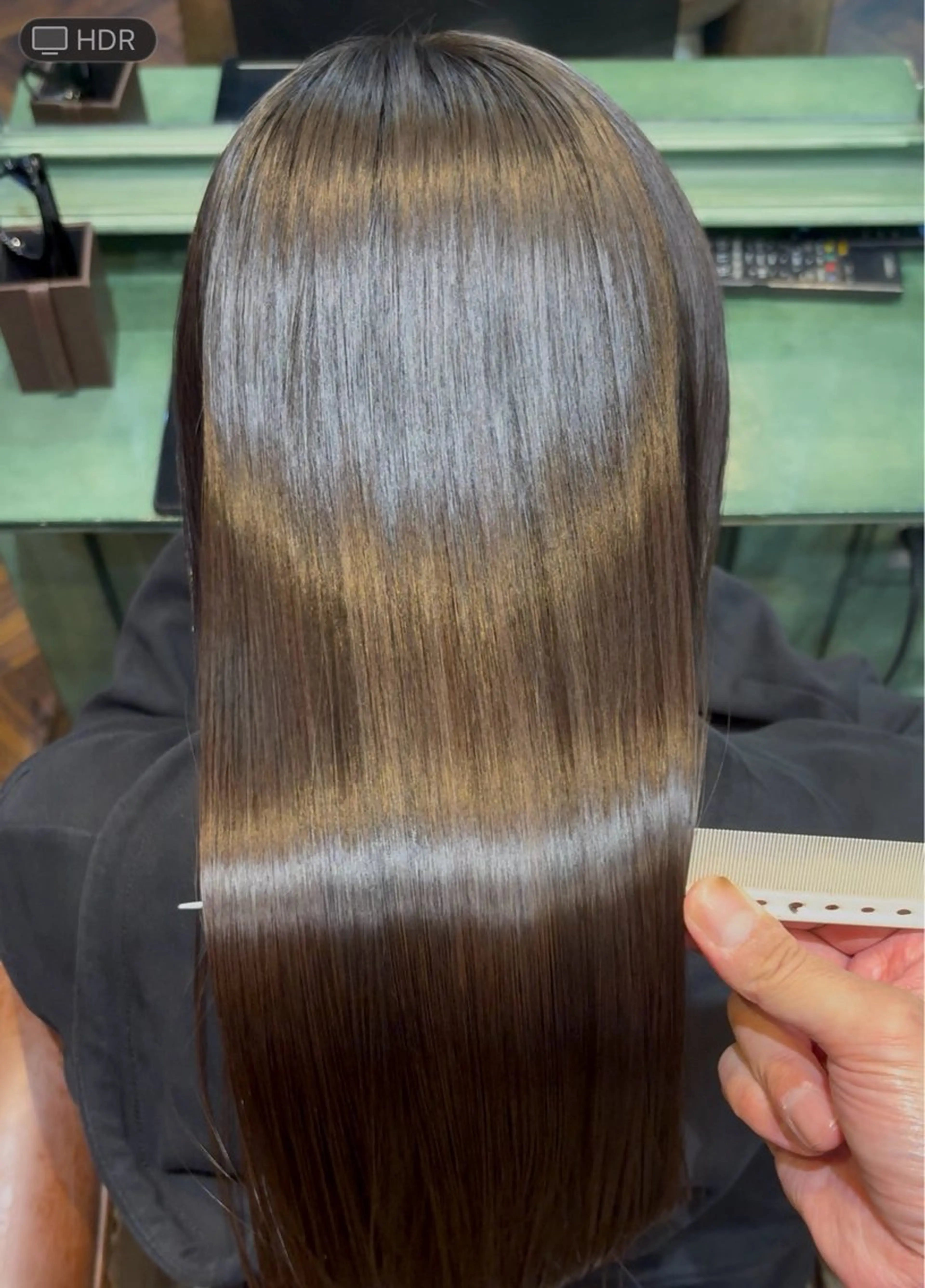 セミロング 髪質改善 トリートメント カット ヘアカラー トリートメント 新宿/髪質改善✨ 透明感カラー/須田のヘアスタイル