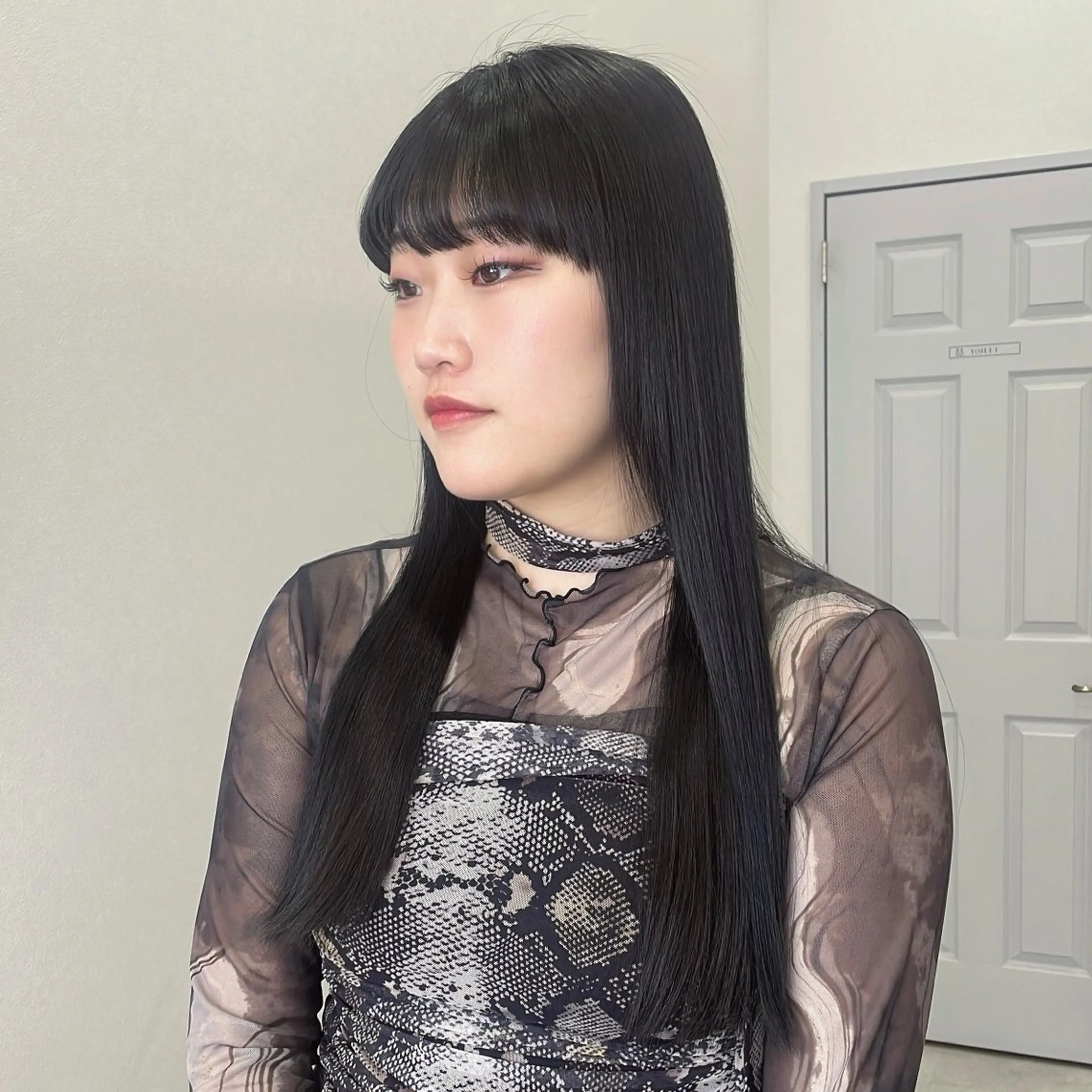 カラー SOYON ayaのヘアスタイル