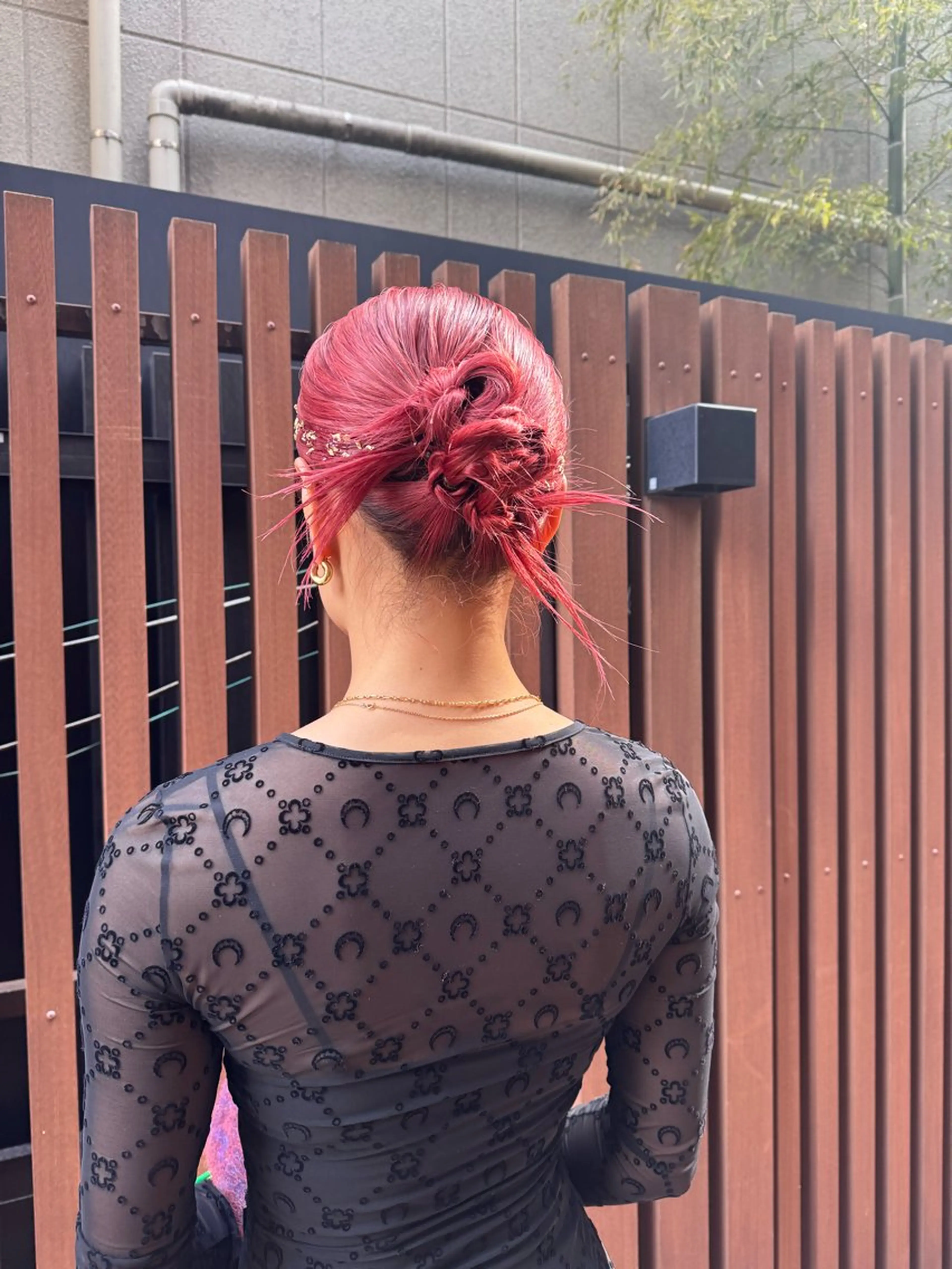 セミロング ヘアアレンジ ヘアセット 🎗️【ヘアセット 美眉】吉川玲🎗️のヘアスタイル