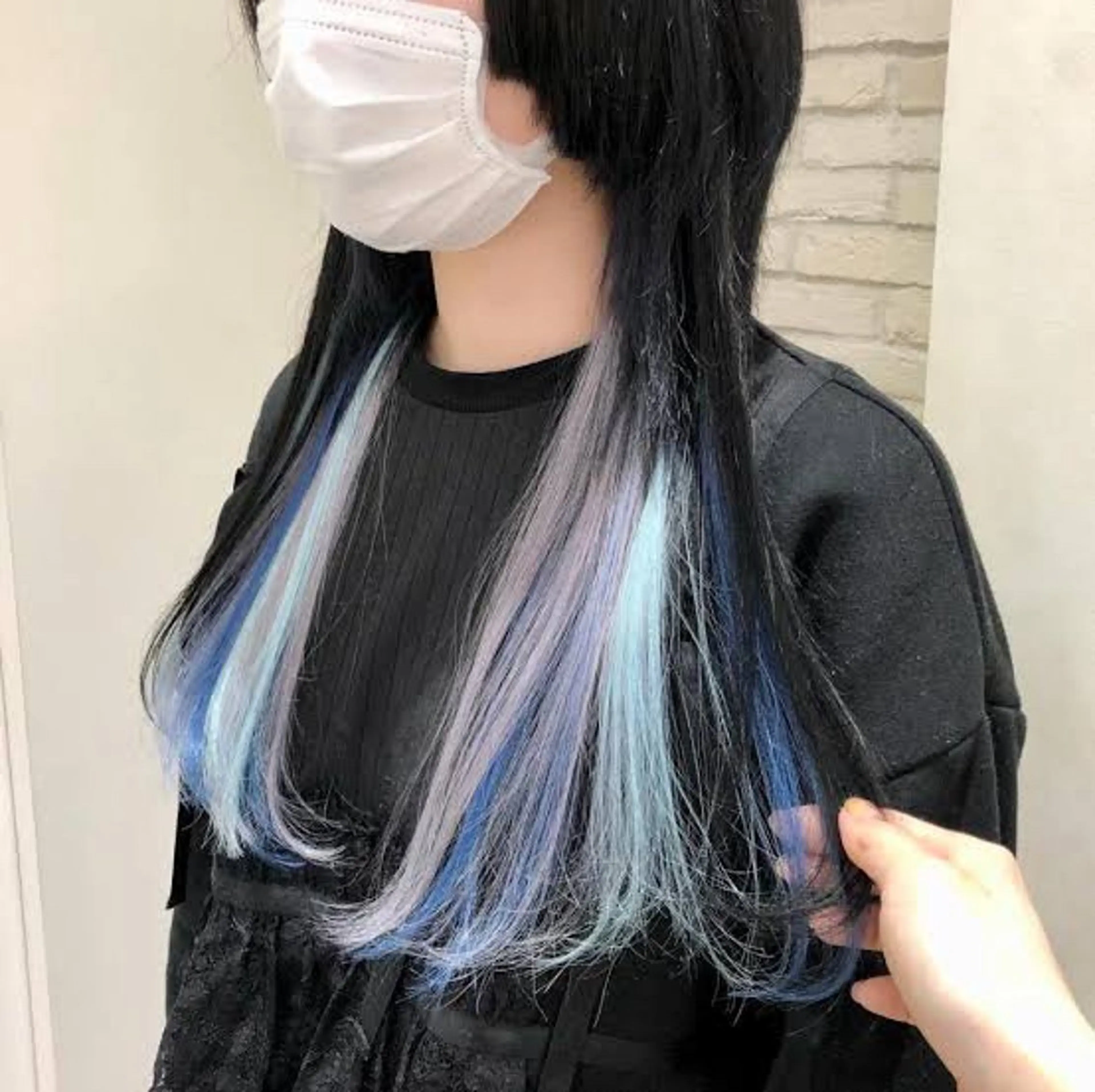 セミロング エクステ ウルフカット 奥本 侑 髪質改善、ツヤ髪のその他イメージ